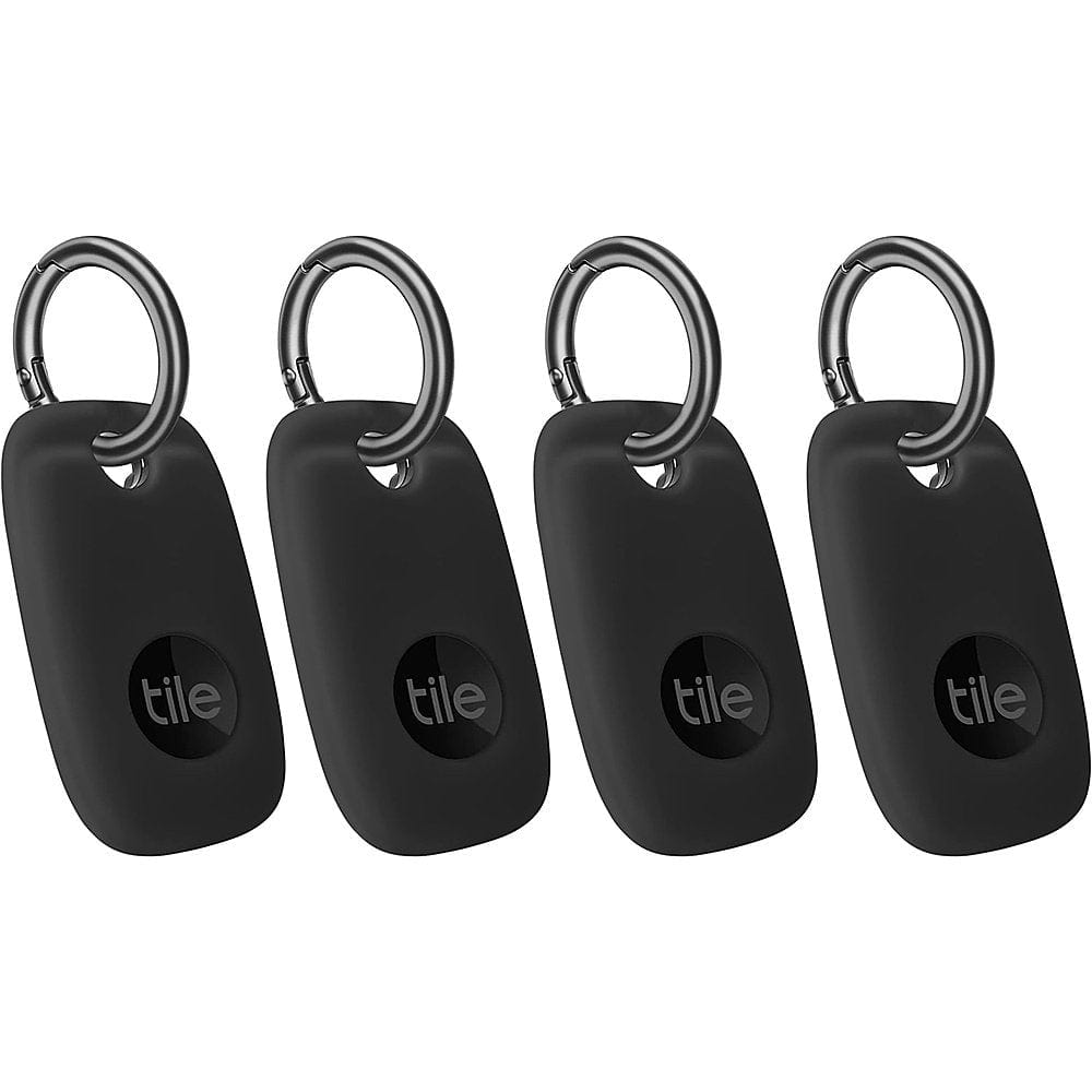 Silicone Case for Tile Pro (4-Pack) - Black