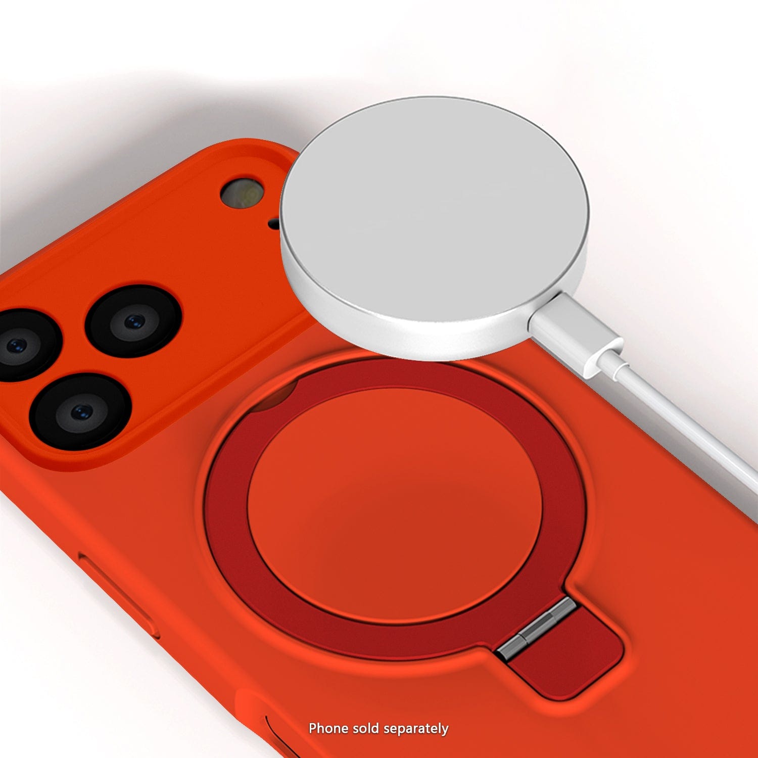Venture Series Silicone Kickstand Case Compatible with Magsafe for Apple iPhone 17 Pro Max