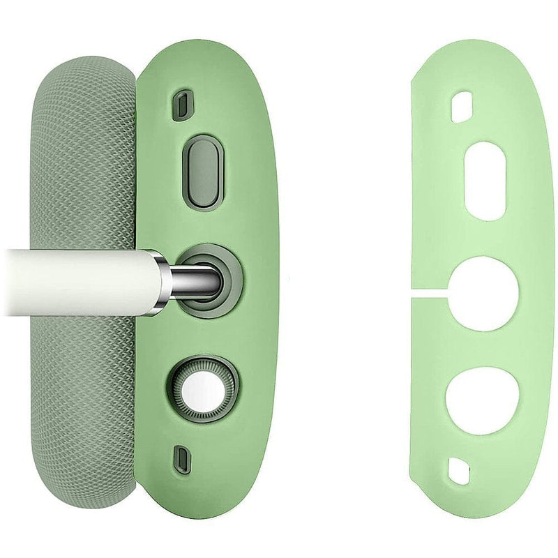 Silicone Combo Kit Case for Apple AirPods Max Headphones - Green