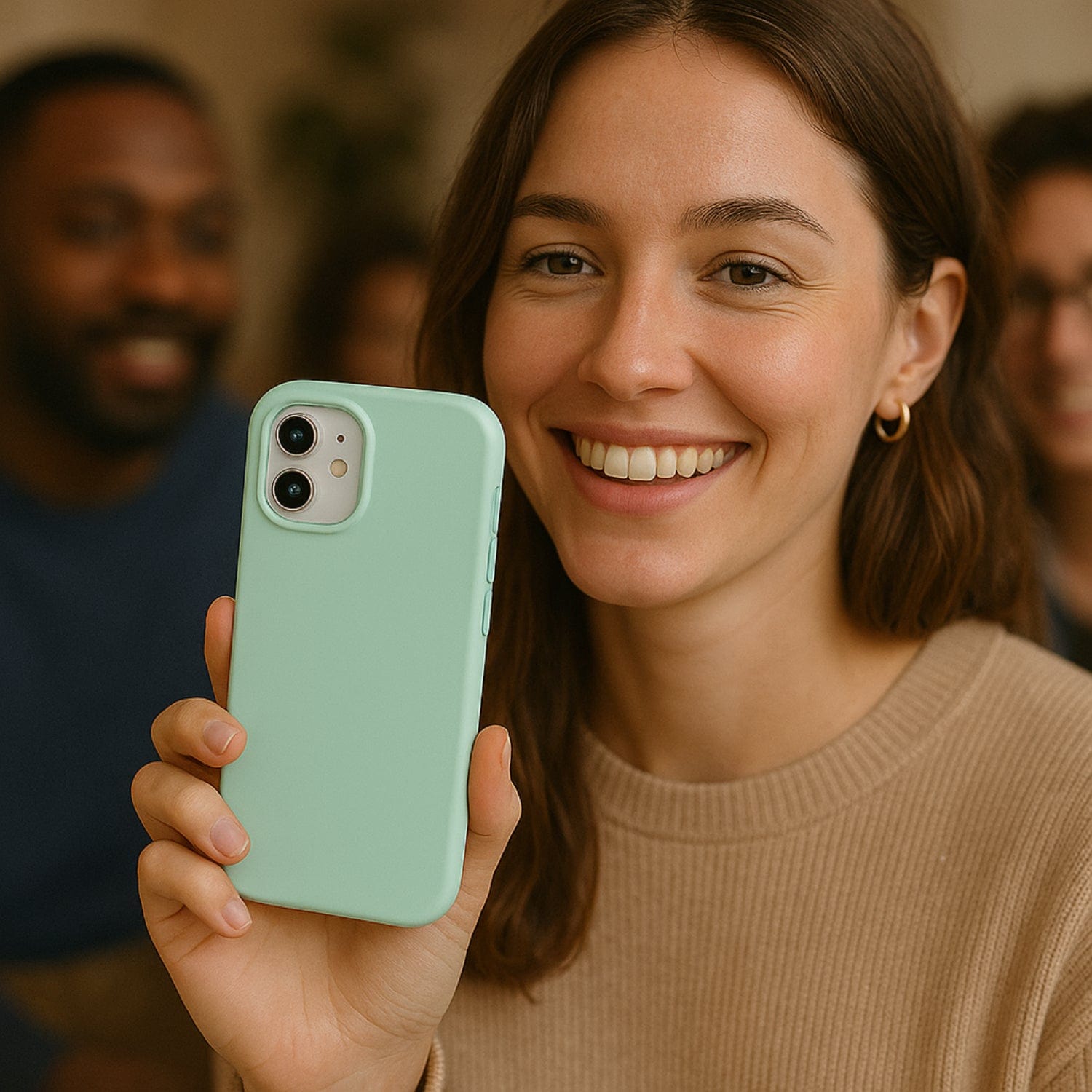 iPhone 17 Silicone Case - Form-Fitting Slim Design, Matte Finish, Compatible with Magsafe | Venture Series