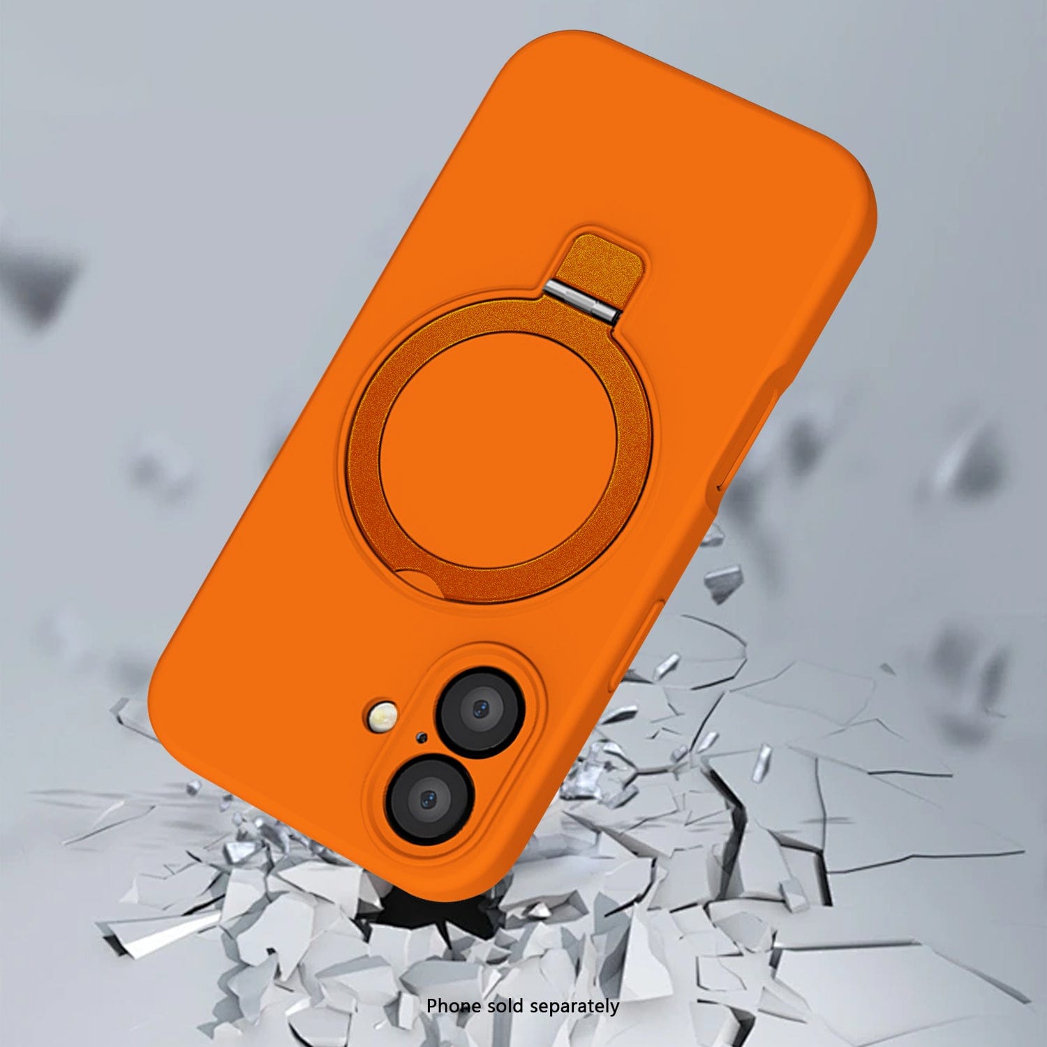 iPhone 17 Case with Built-In Kickstand Silicone Anti-Slip Design, Compatible with Magsafe | Venture Series