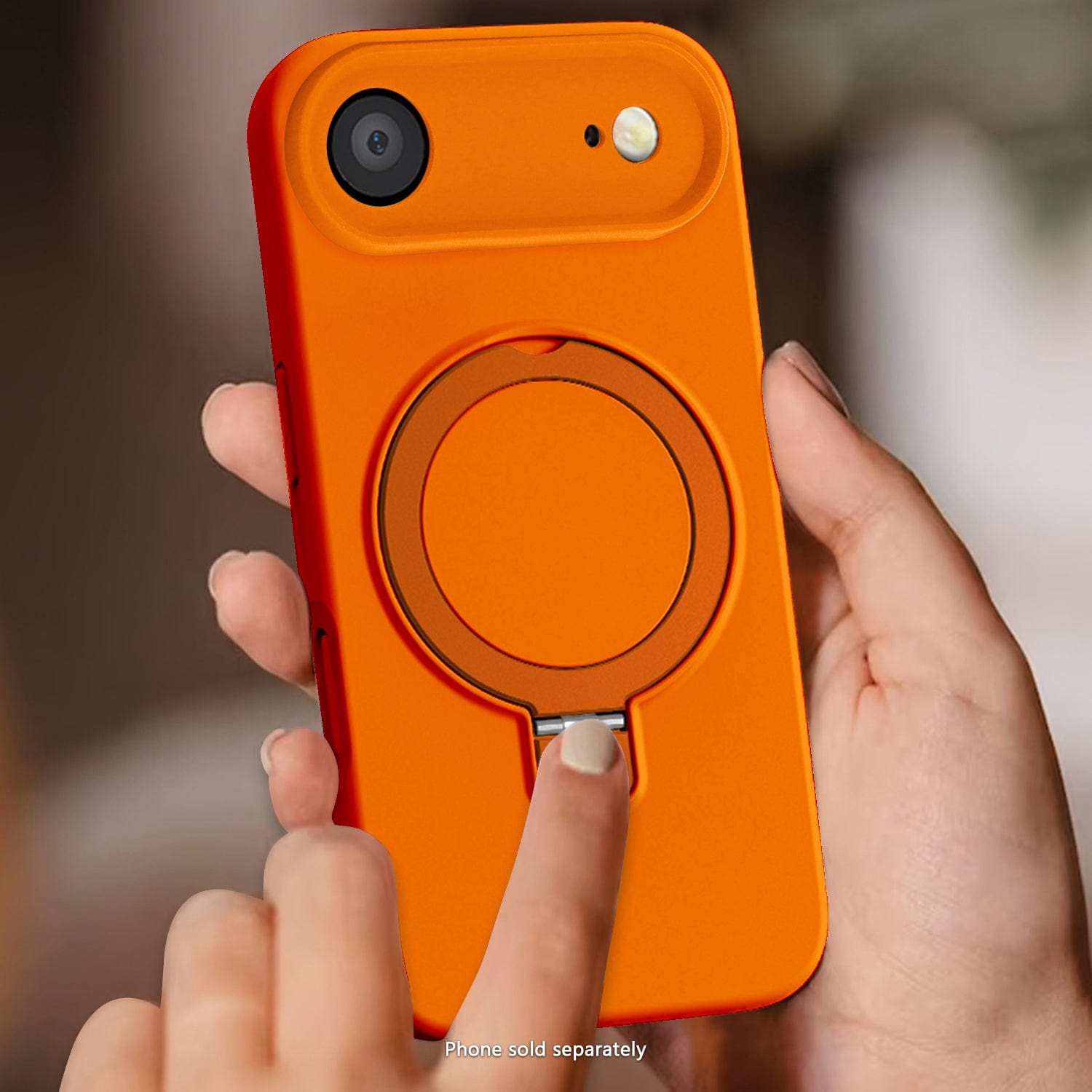 iPhone Air Case with Built-In Kickstand Silicone Anti-Slip Design, Compatible with Magsafe | Venture Series
