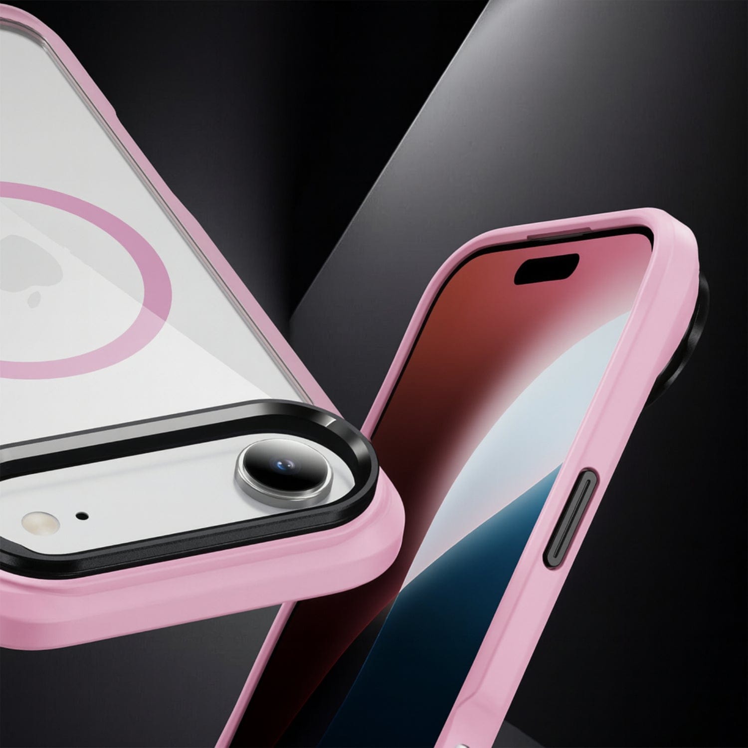 iPhone Air Kickstand Case - Clear Durable Back with Shockproof Edges Magsafe Compatible | Raider ArmorPro Series