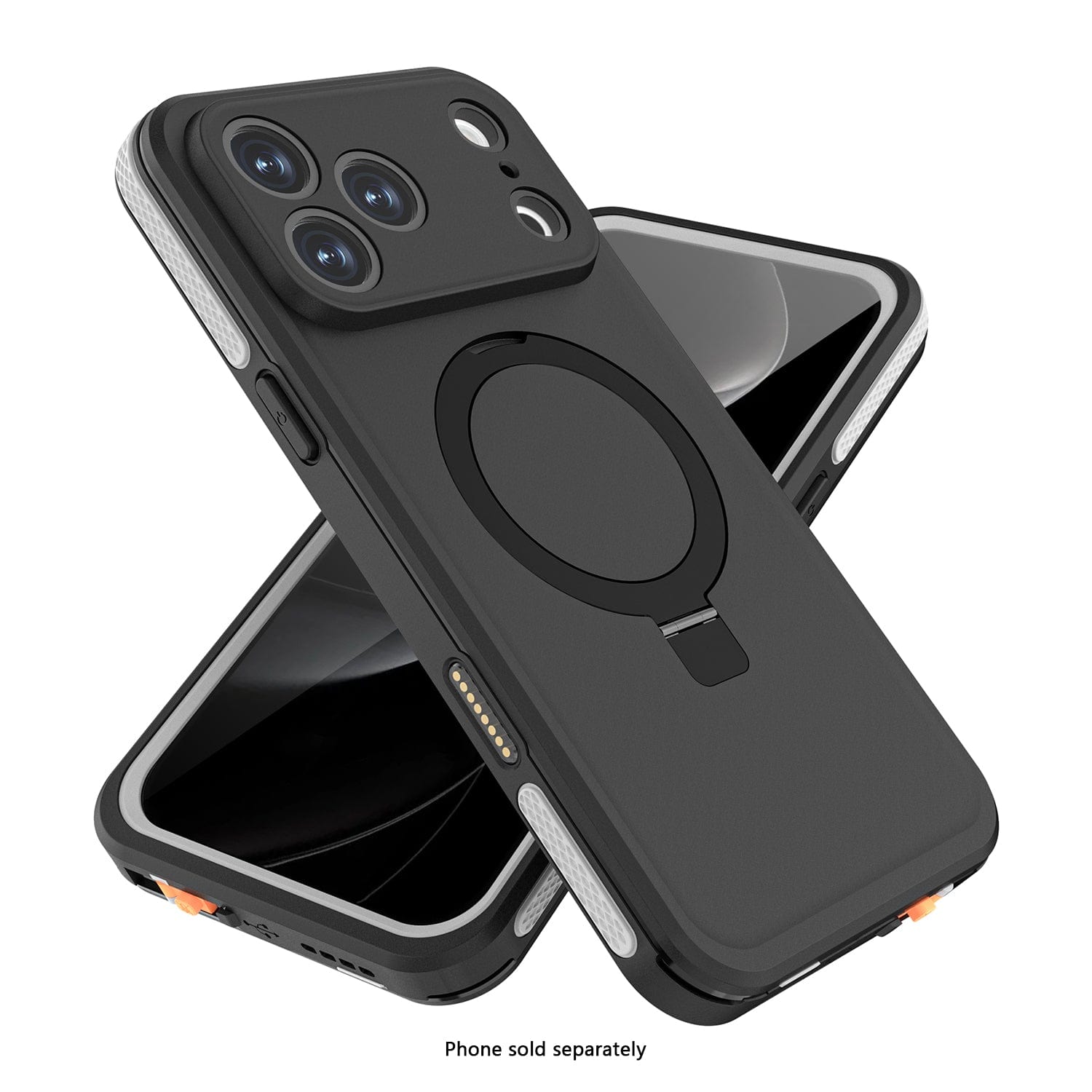 iPhone 17 Pro Waterproof Case - Built-In Kickstand, Integrated Screen and Camera Protection, Compatible with Magsafe | Oasis Series