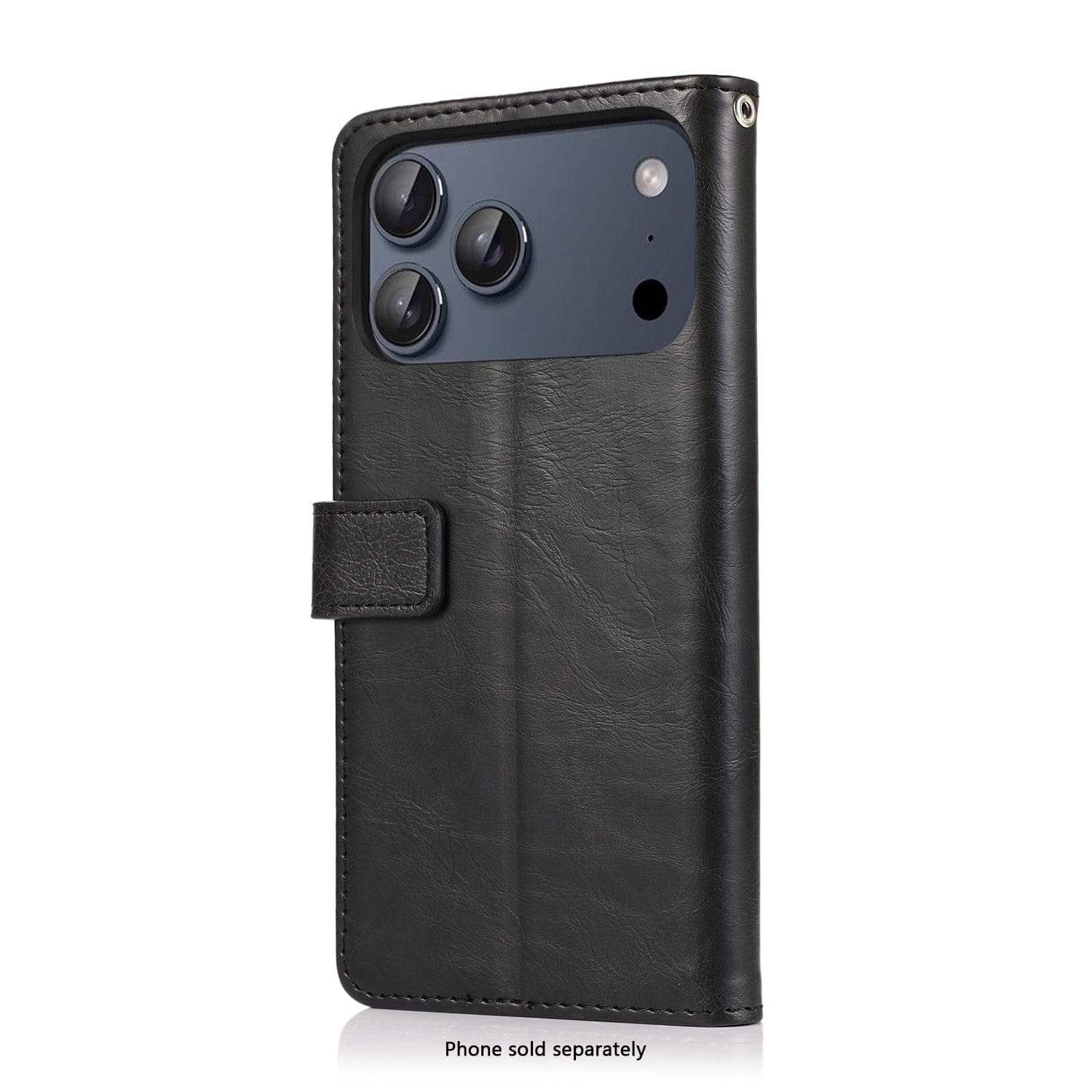 Indy Series Leather Folio Wallet Case Compatible with Magsafe for Apple iPhone 17 Pro Max