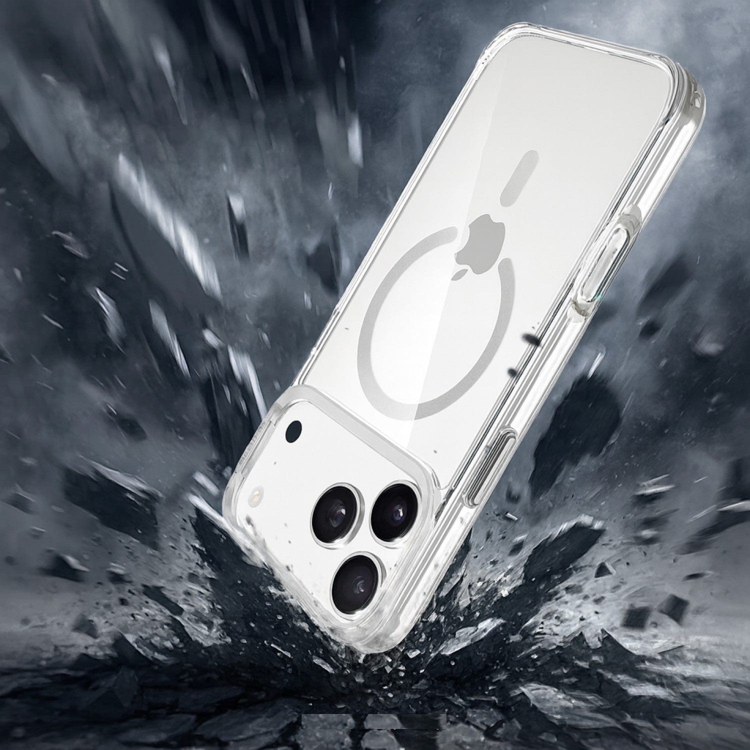 Venture Series Kickstand Case Compatible with Magsafe for Apple iPhone 17 Pro Max - Clear