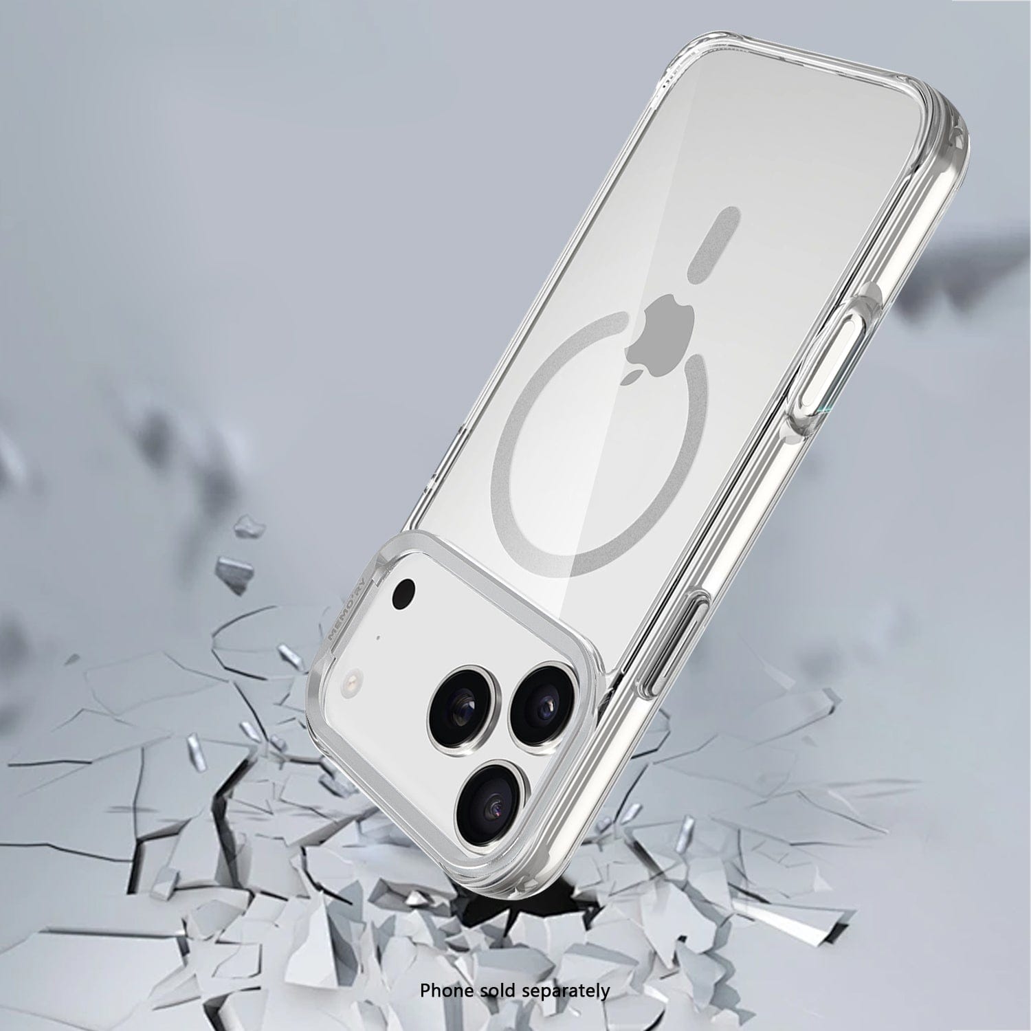Venture Series Kickstand Case Compatible with Magsafe for Apple iPhone 17 Pro - Clear