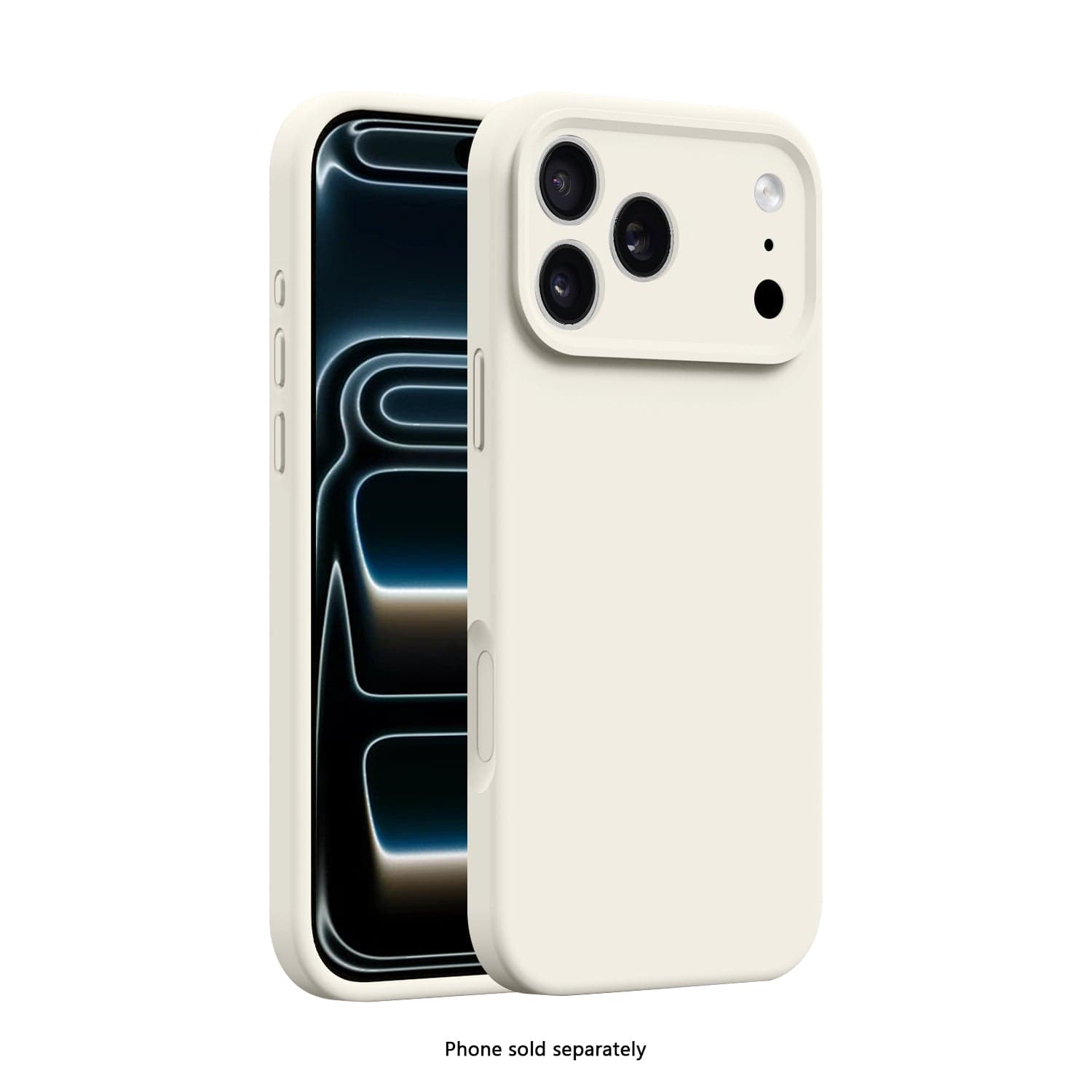iPhone 17 Pro Case - Ultra Thin Silicone, Anti-Slip Grip