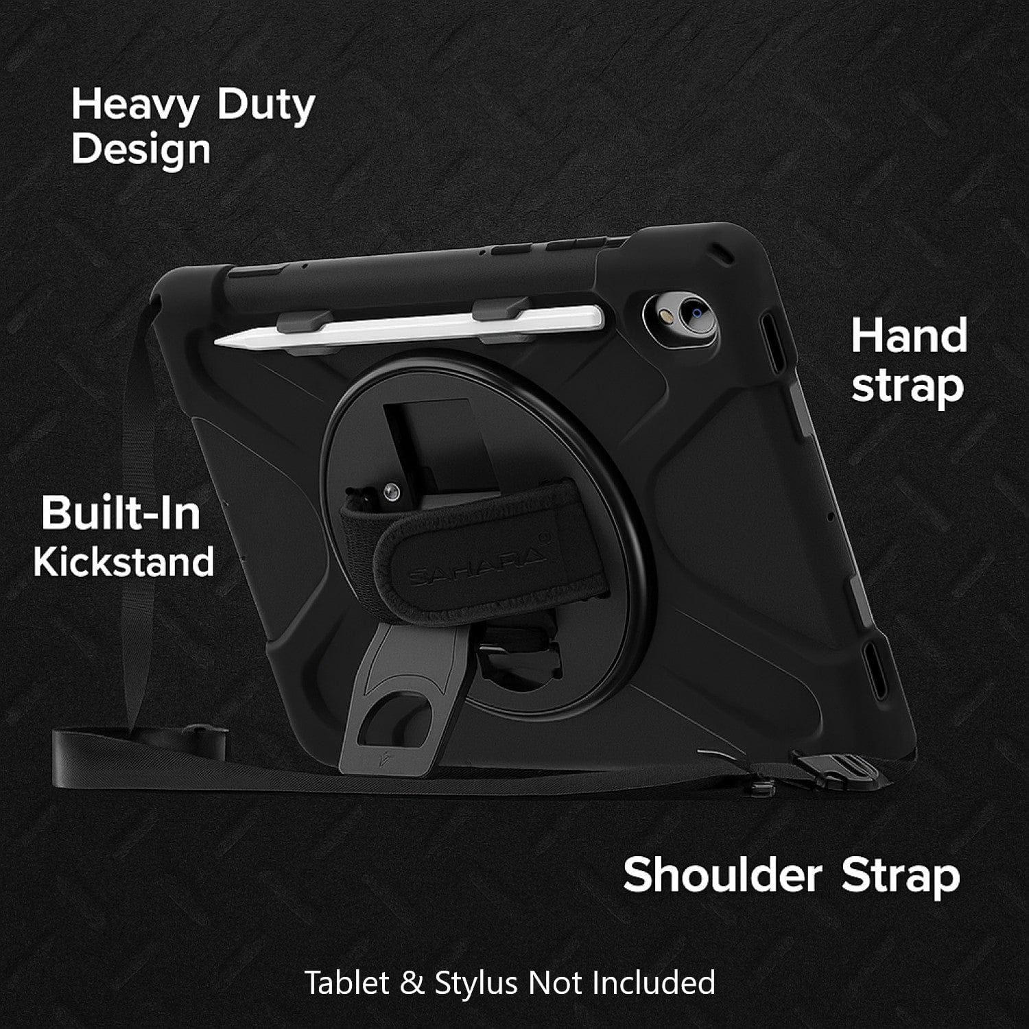 Samsung Galaxy Tab S11 Case - Heavy-Duty with Hand & Shoulder Strap | Raider-X Series