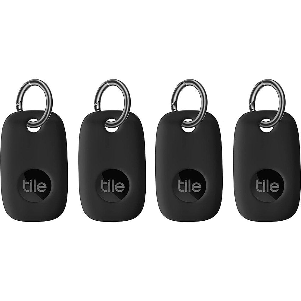 Silicone Case for Tile Pro (4-Pack) - Black