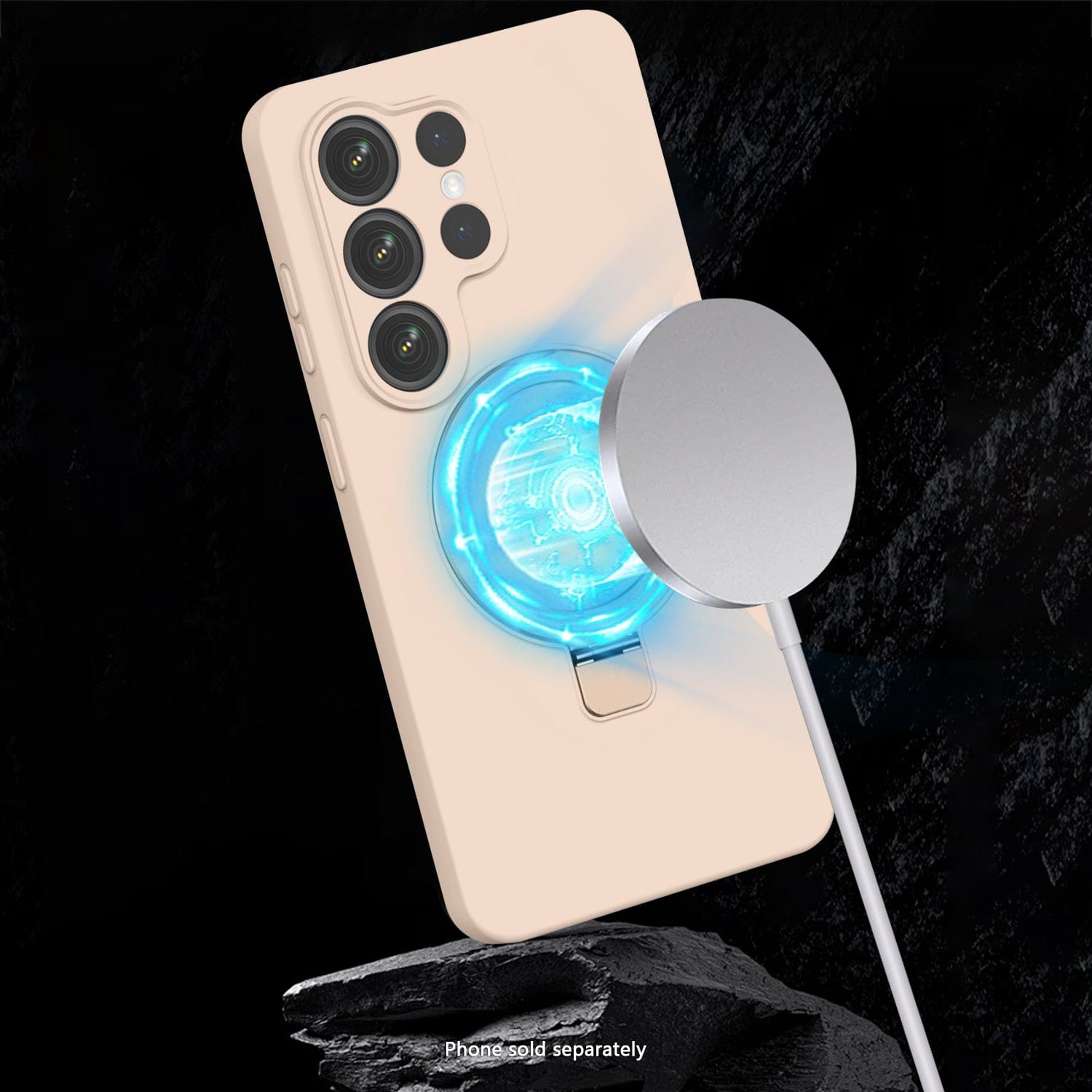 Samsung Galaxy S26 Ultra Case - Smooth Silicone, Kickstand | Venture Series