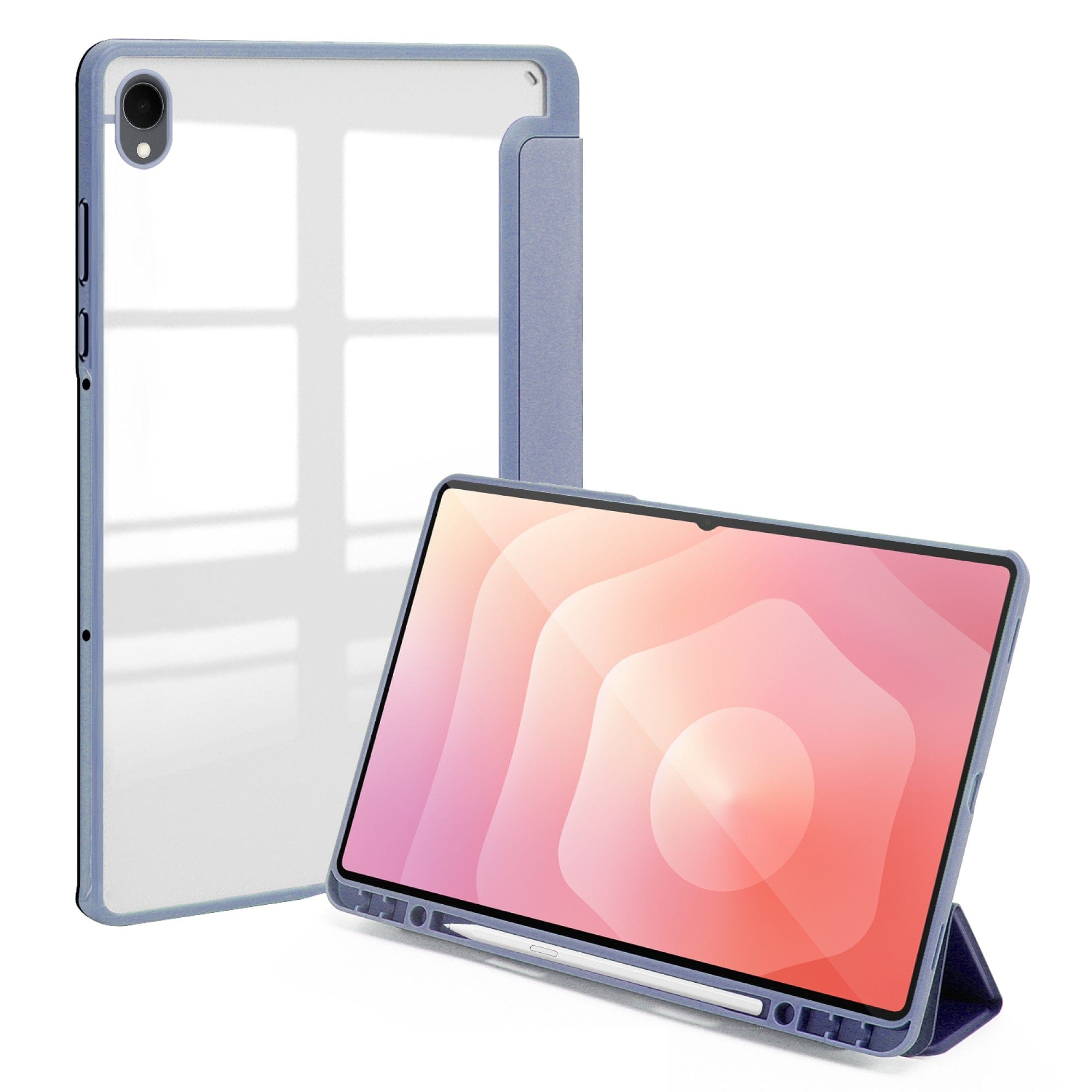 Samsung Galaxy Tab S11 Case - Slim Folio with Transparent Back | Venture Series