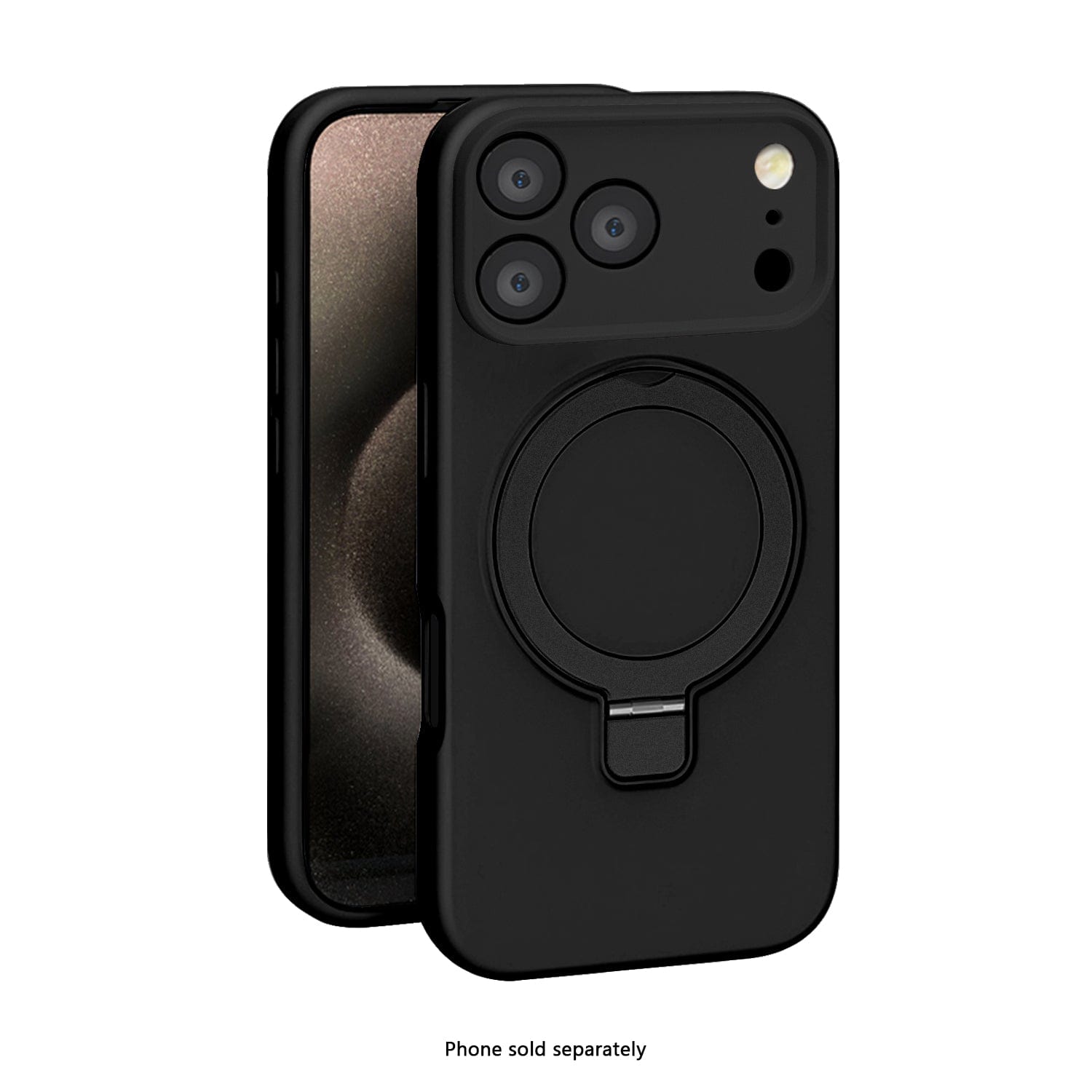Venture Series Silicone Kickstand Case Compatible with Magsafe for Apple iPhone 17 Pro Max
