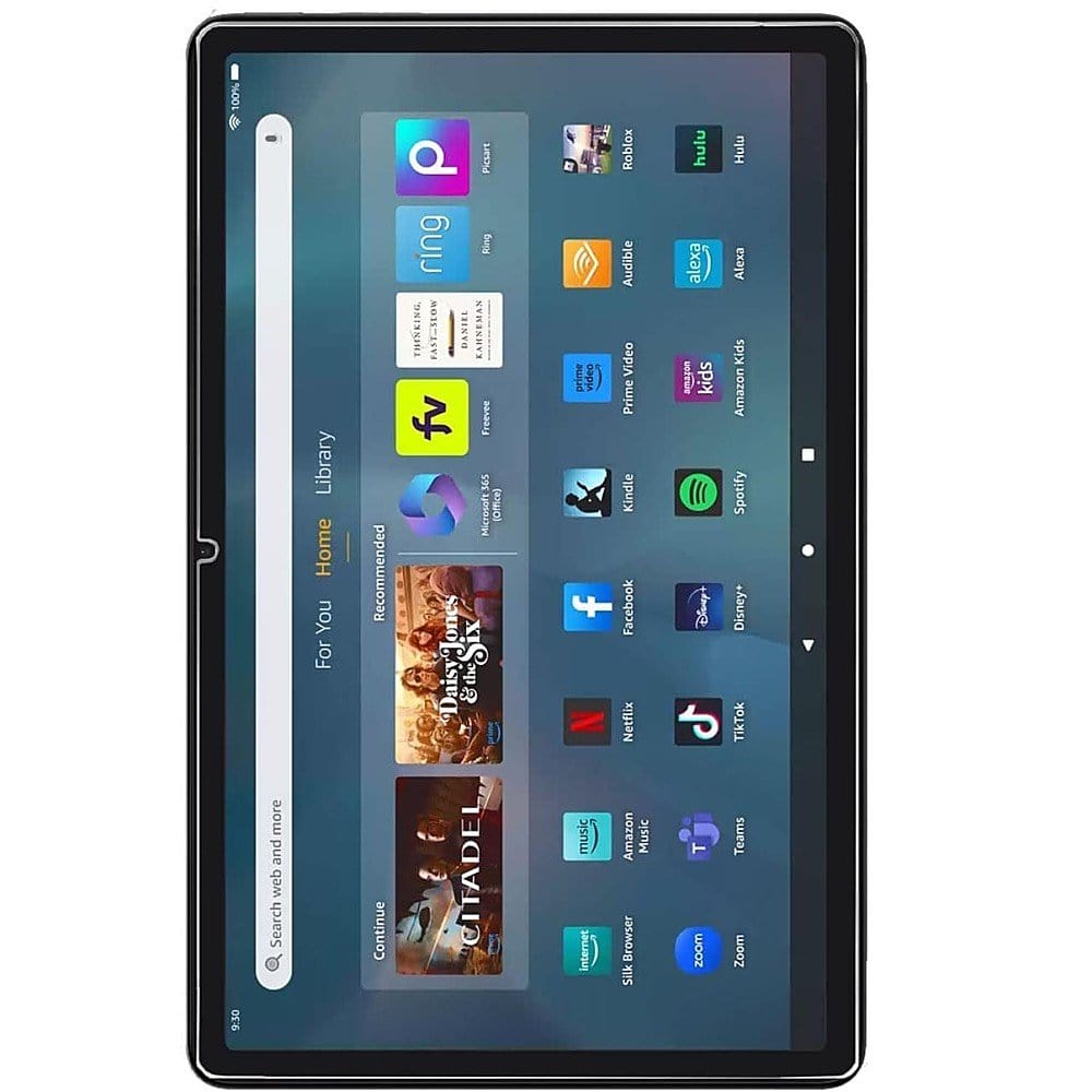 ZeroDamage Ultra Strong Tempered Glass Screen Protector for Amazon Fire HD 10 (2023) - Clear