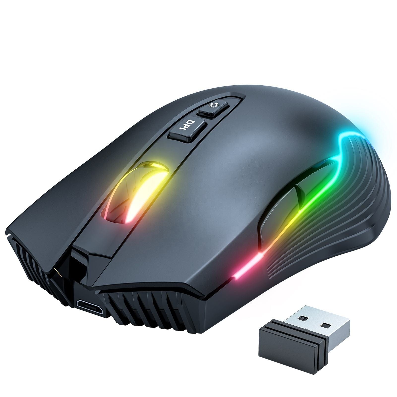 Wireless Gaming Mouse - Rechargeable Design, 5-Level DPI | Pathfinder Series