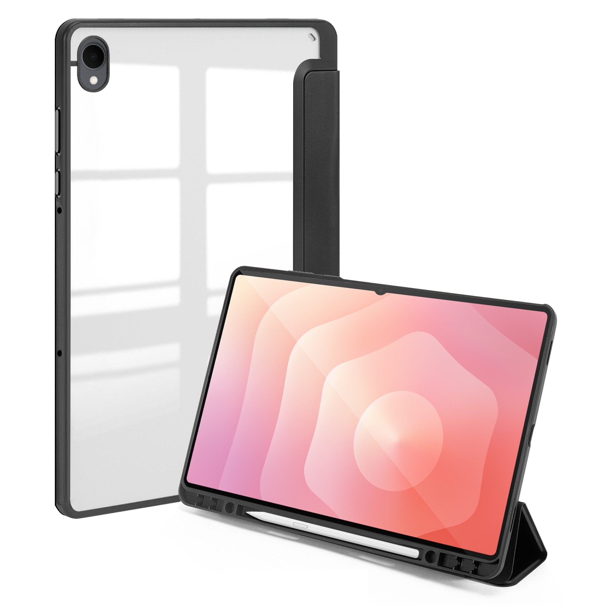 Samsung Galaxy Tab S11 Case - Slim Folio with Transparent Back | Venture Series