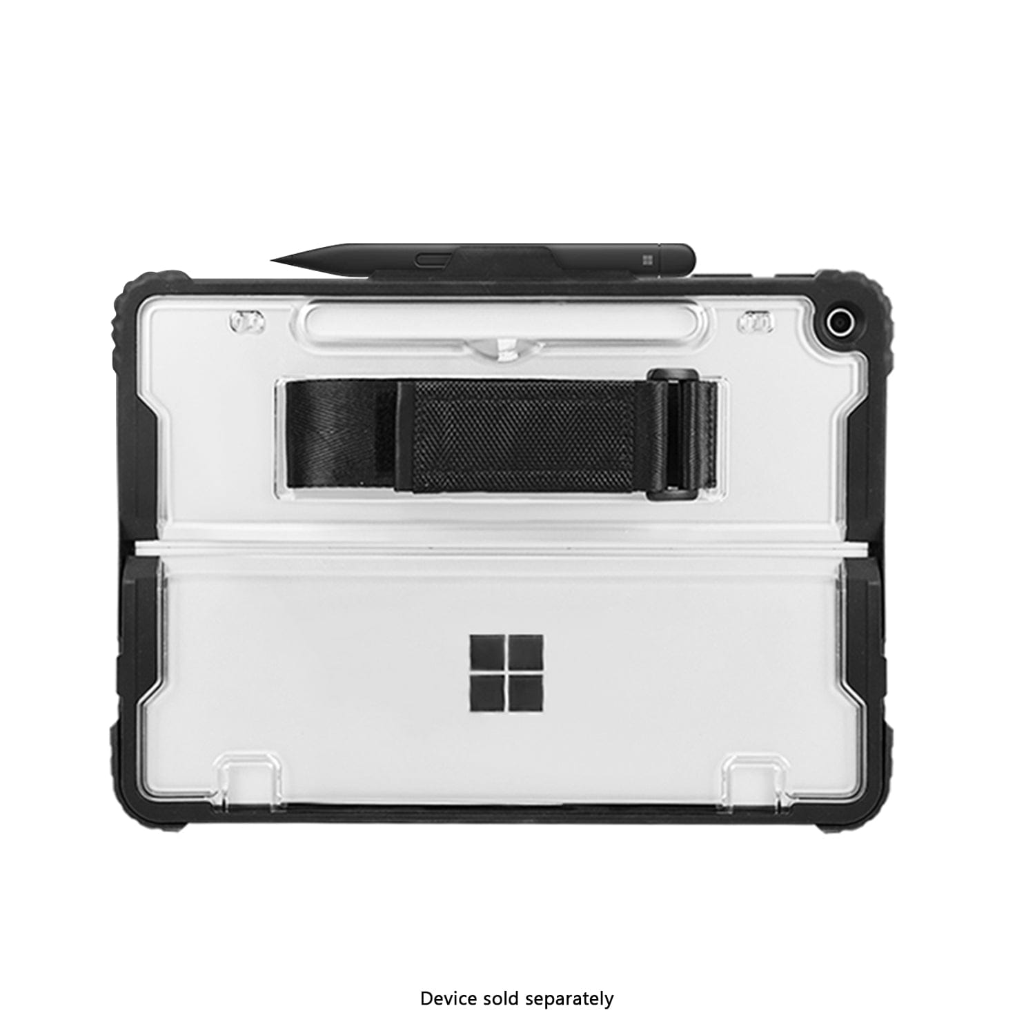 Microsoft Surface Pro 12" Case | Heavy Duty with Hand Strap | Shoulder Strap | Raider Series
