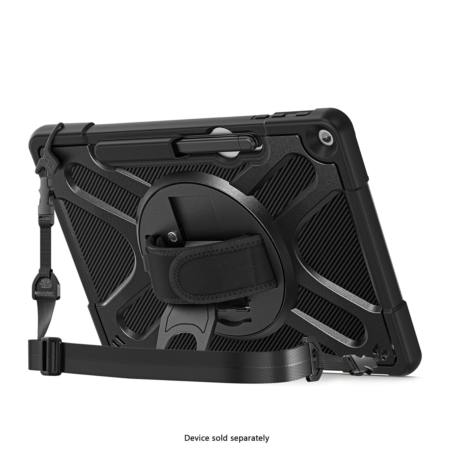 Microsoft Surface Pro 12" Case | Heavy Duty with Hand Strap | Shoulder Strap | Raider Series