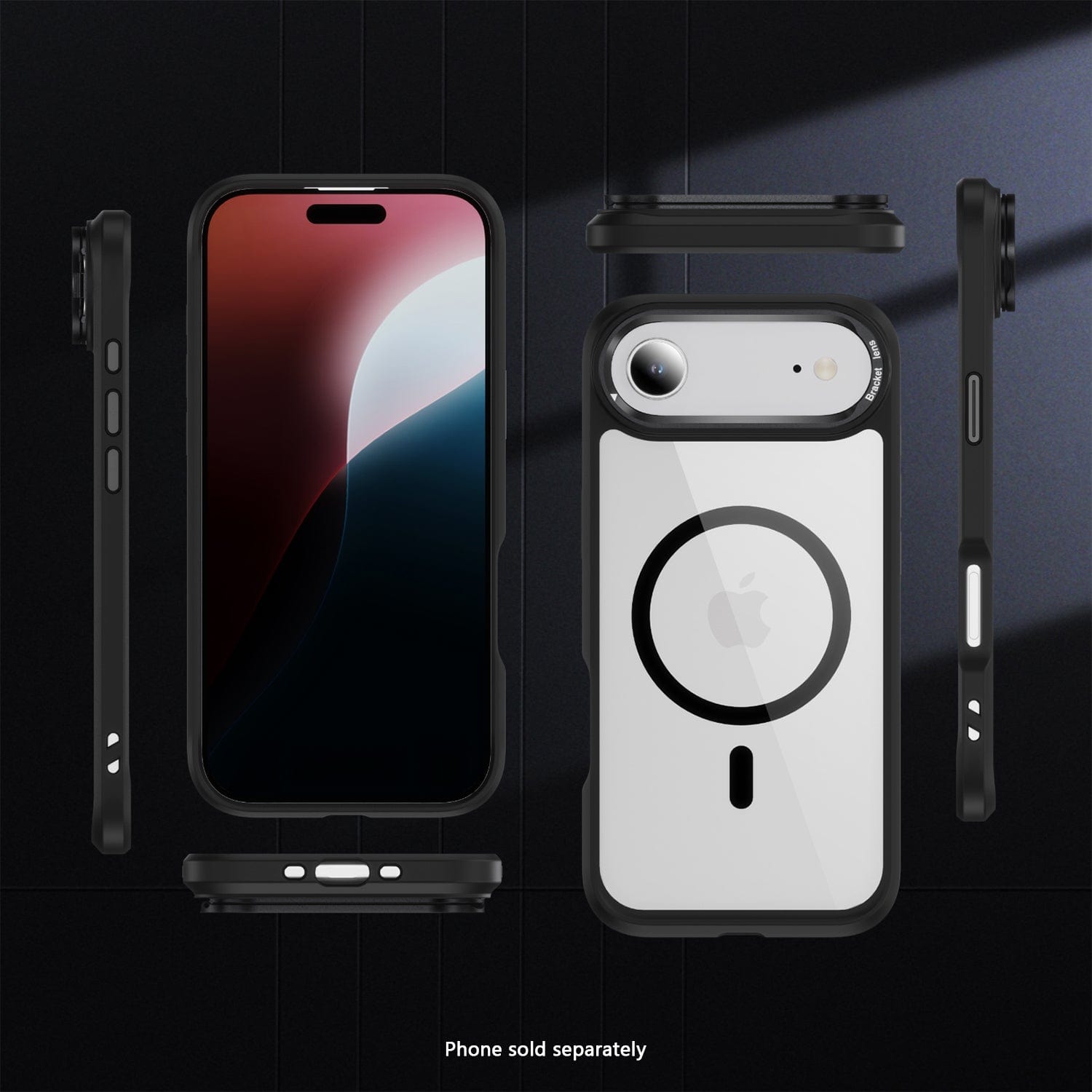 iPhone Air Kickstand Case - Clear Durable Back with Shockproof Edges Magsafe Compatible | Raider ArmorPro Series