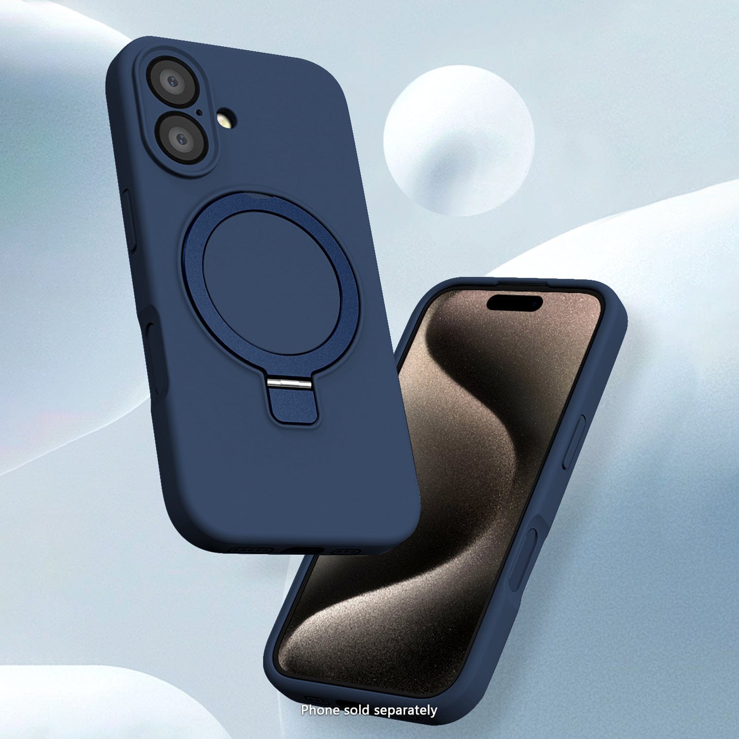 iPhone 17 Case with Built-In Kickstand Silicone Anti-Slip Design, Compatible with Magsafe | Venture Series