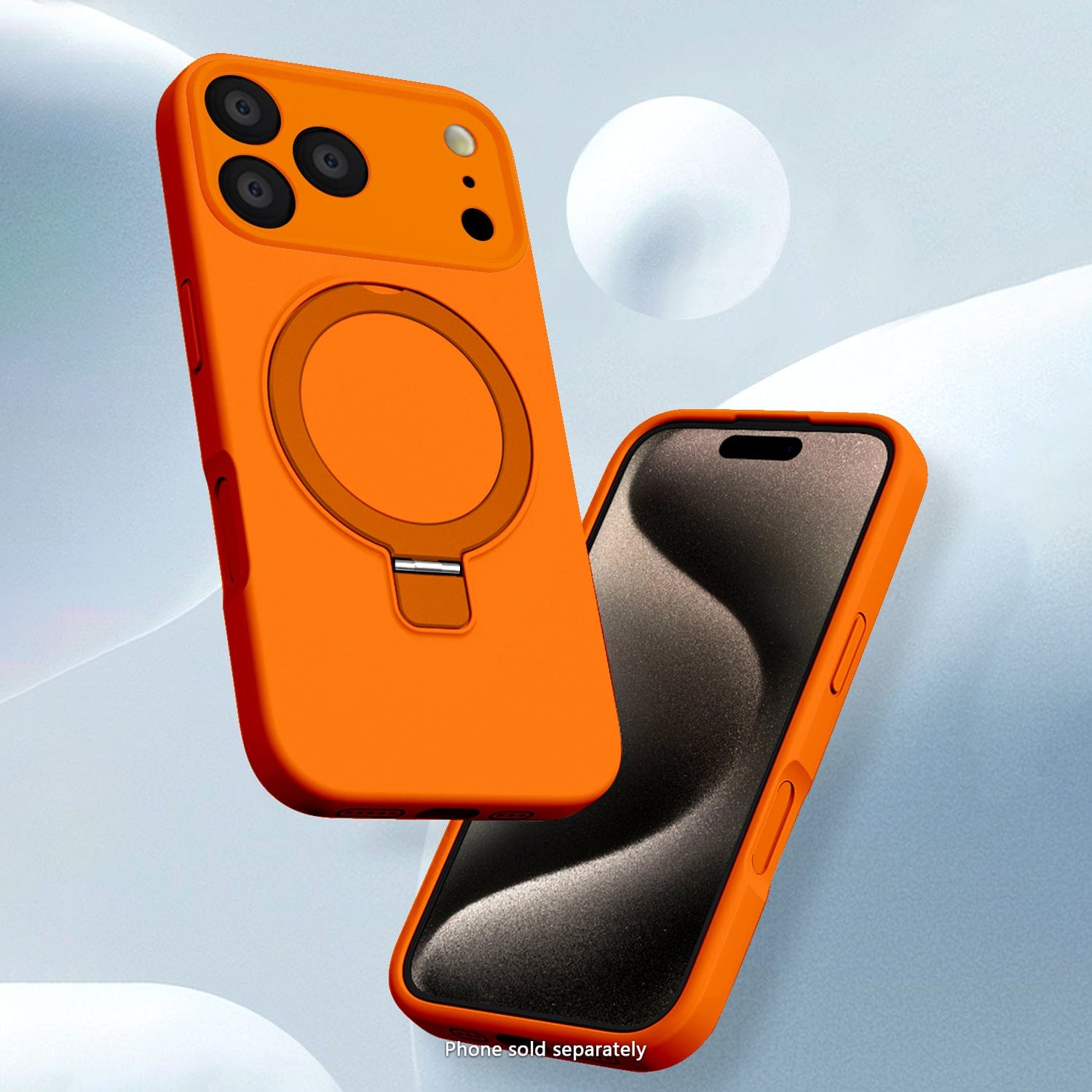 iPhone 17 Pro Case with Built-In Kickstand - Silicone Anti-Slip Design, Compatible with Magsafe | Venture Series