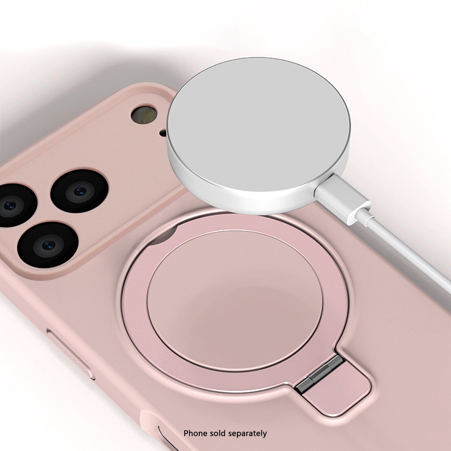Venture Series Silicone Kickstand Case Compatible with Magsafe for Apple iPhone 17 Pro Max