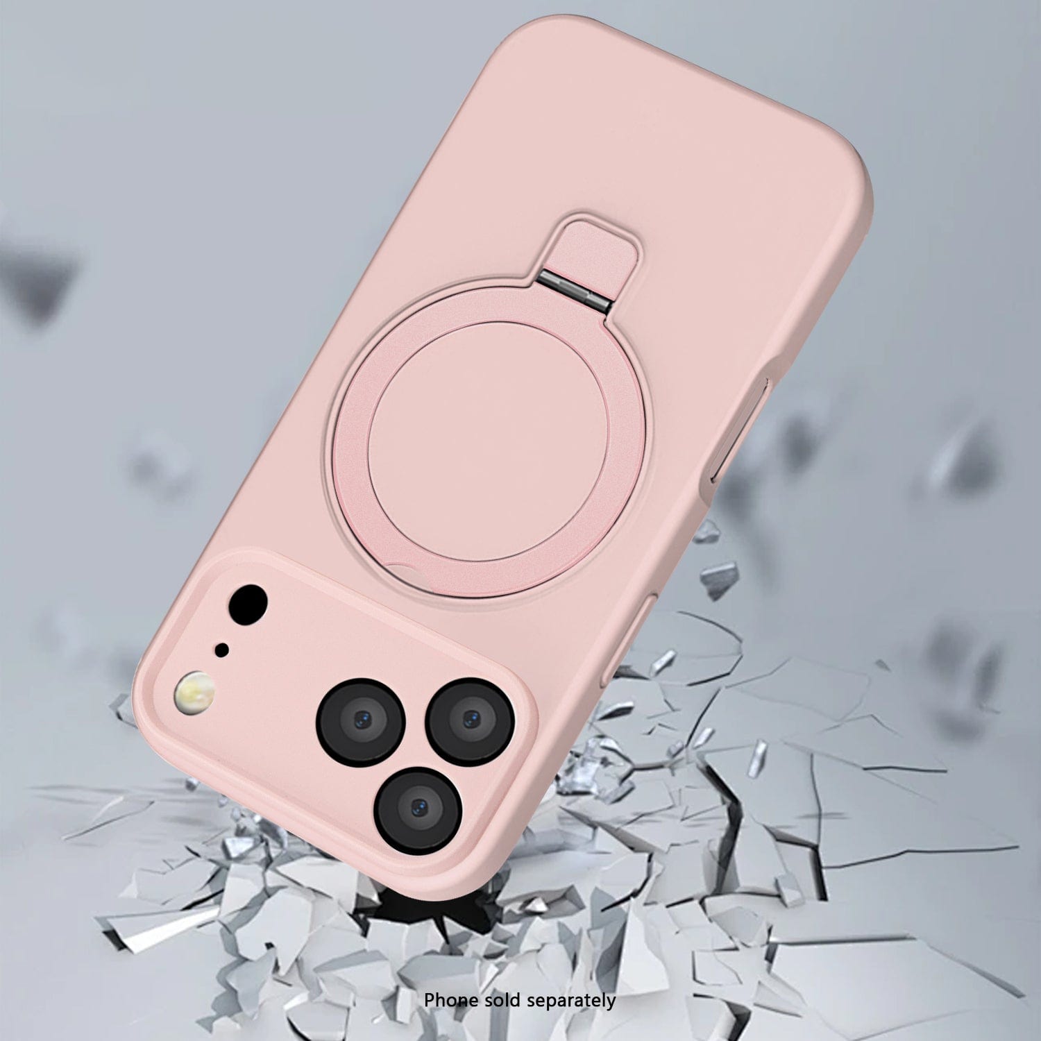 Venture Series Silicone Kickstand Case Compatible with Magsafe for Apple iPhone 17 Pro Max