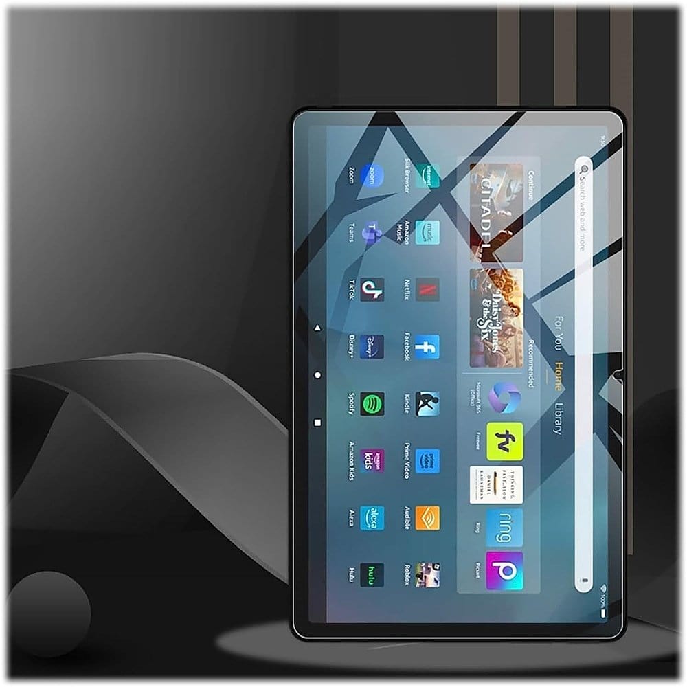 ZeroDamage Ultra Strong Tempered Glass Screen Protector for Amazon Fire HD 10 (2023) - Clear