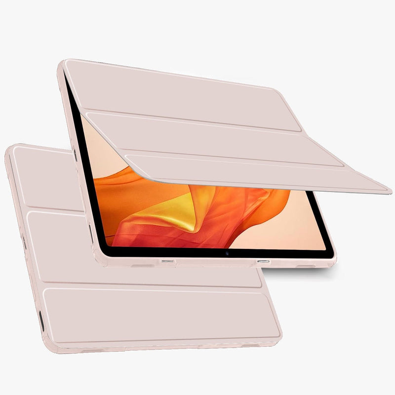 Tri-Fold Folio Case for Amazon Fire Max 11 - Rose Gold