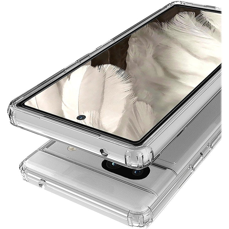 Hybrid-Flex Hard Shell Series Case for Google Pixel 7a - Clear