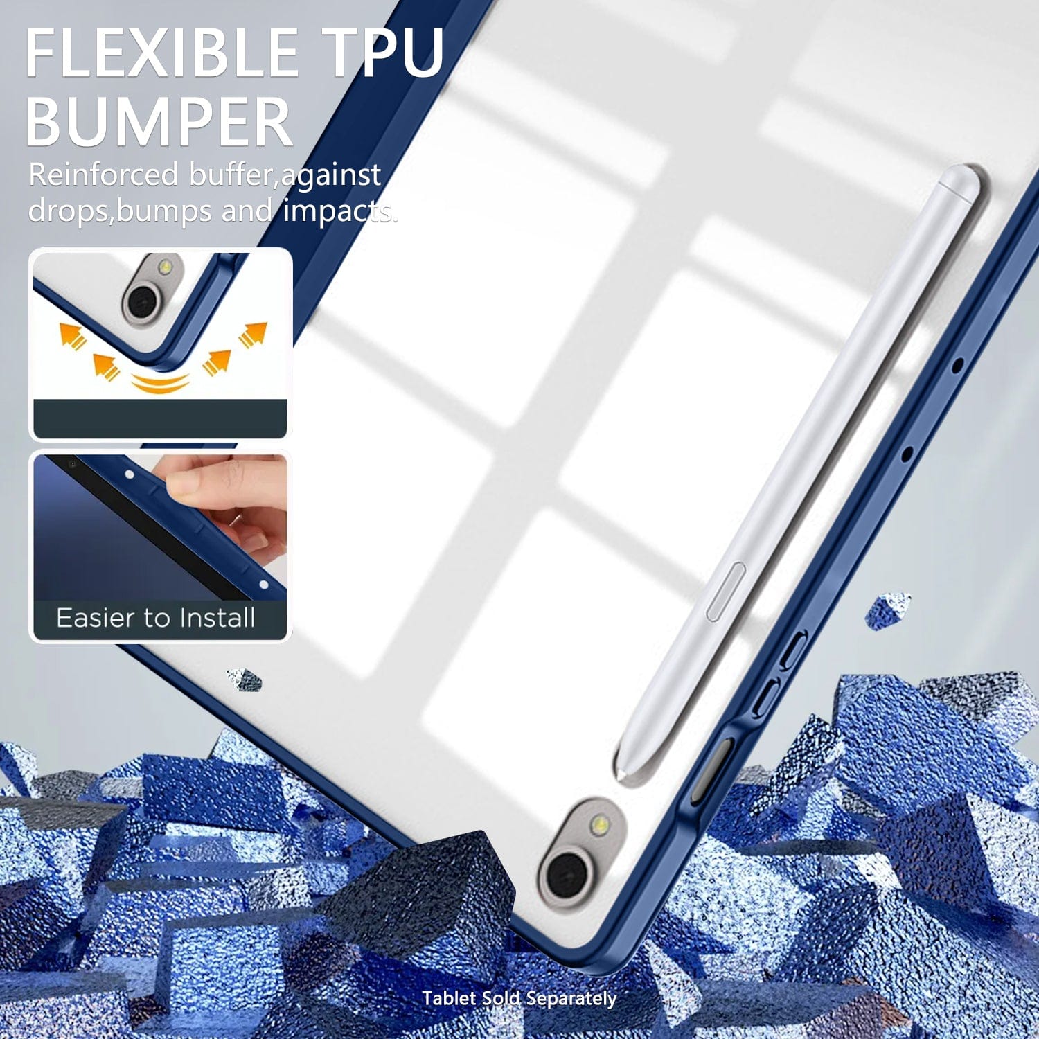 Venture Series Folio Case for Samsung Galaxy Tab S10 FE+
