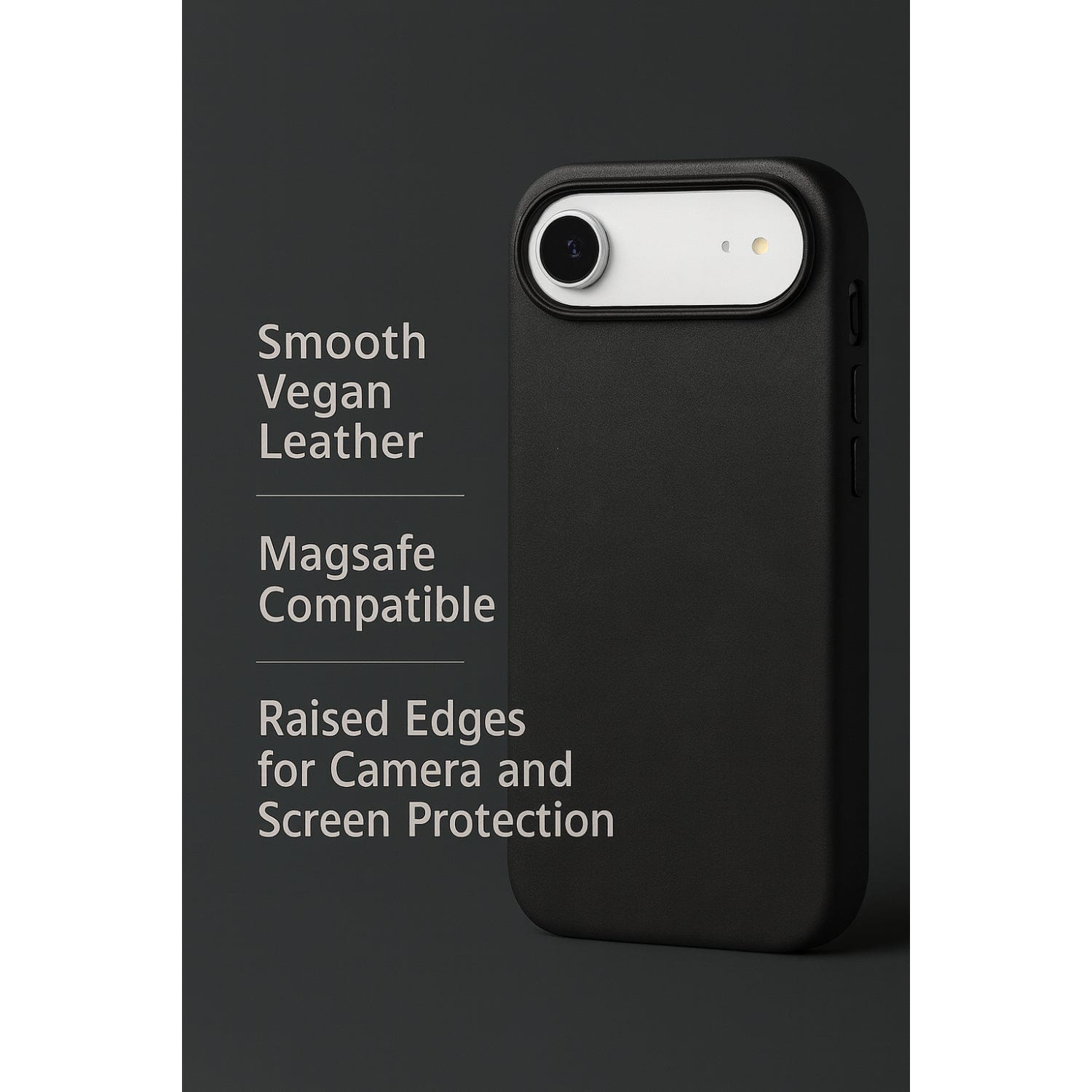 Indy Series Vegan Leather Case Compatible with Magsafe for Apple iPhone Air