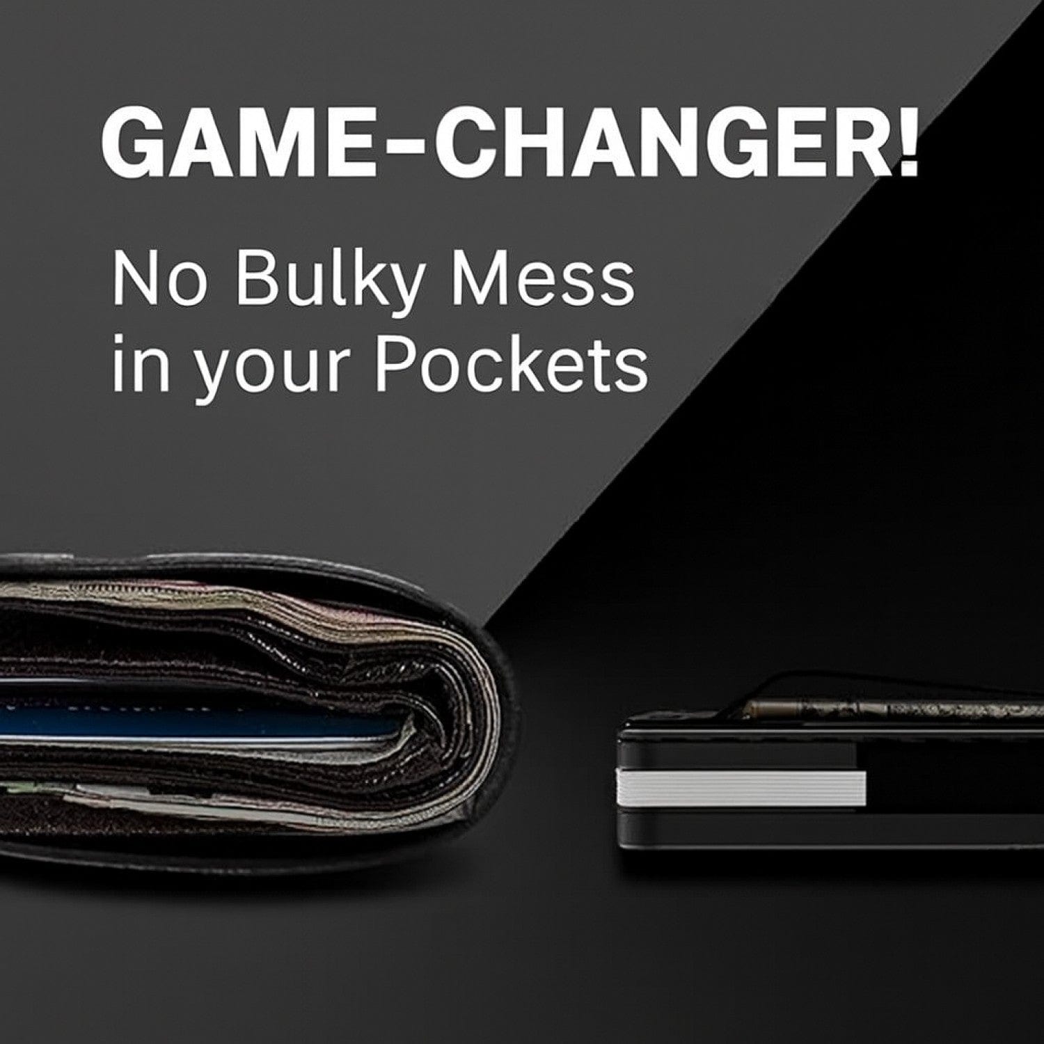 iPhone MagSafe Wallet - Heavy-Duty Card Holder (15 Cards, Carbon Black) | Raider Series