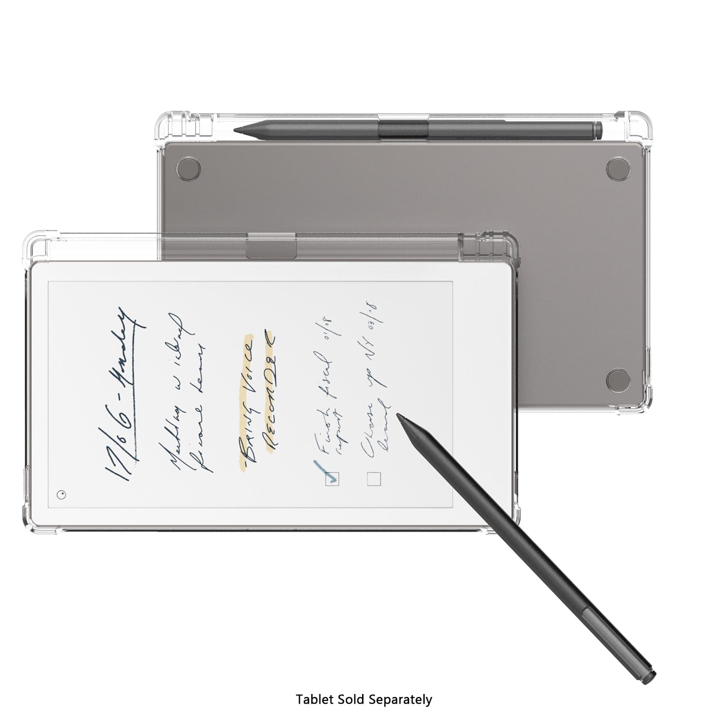 reMarkable Paper Pro Move 7.3" Clear Case - Anti-Shock Corners | Venture Series