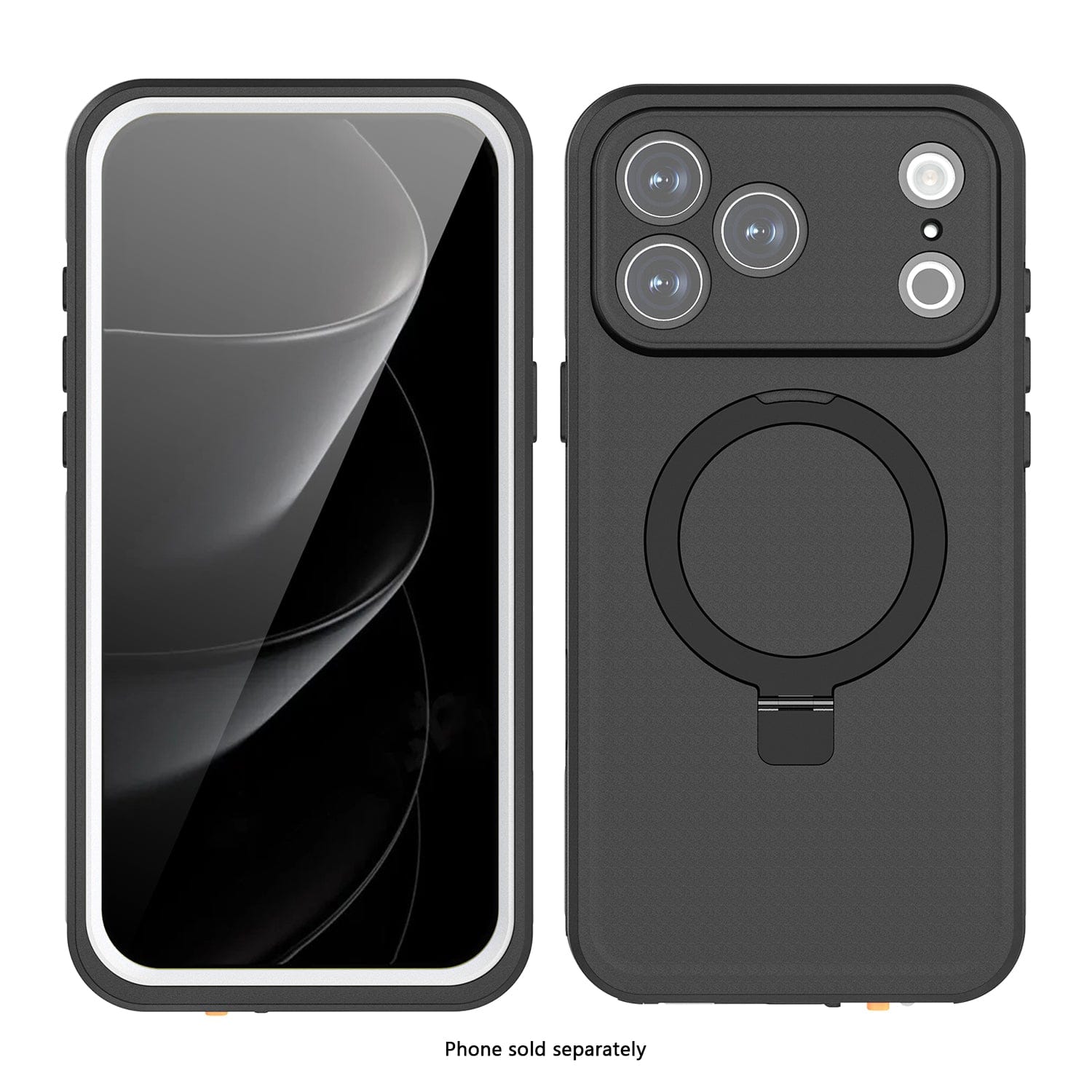 iPhone 17 Pro Max Waterproof Case - MagSafe Kickstand, Integrated Screen & Camera Protection | Oasis Series