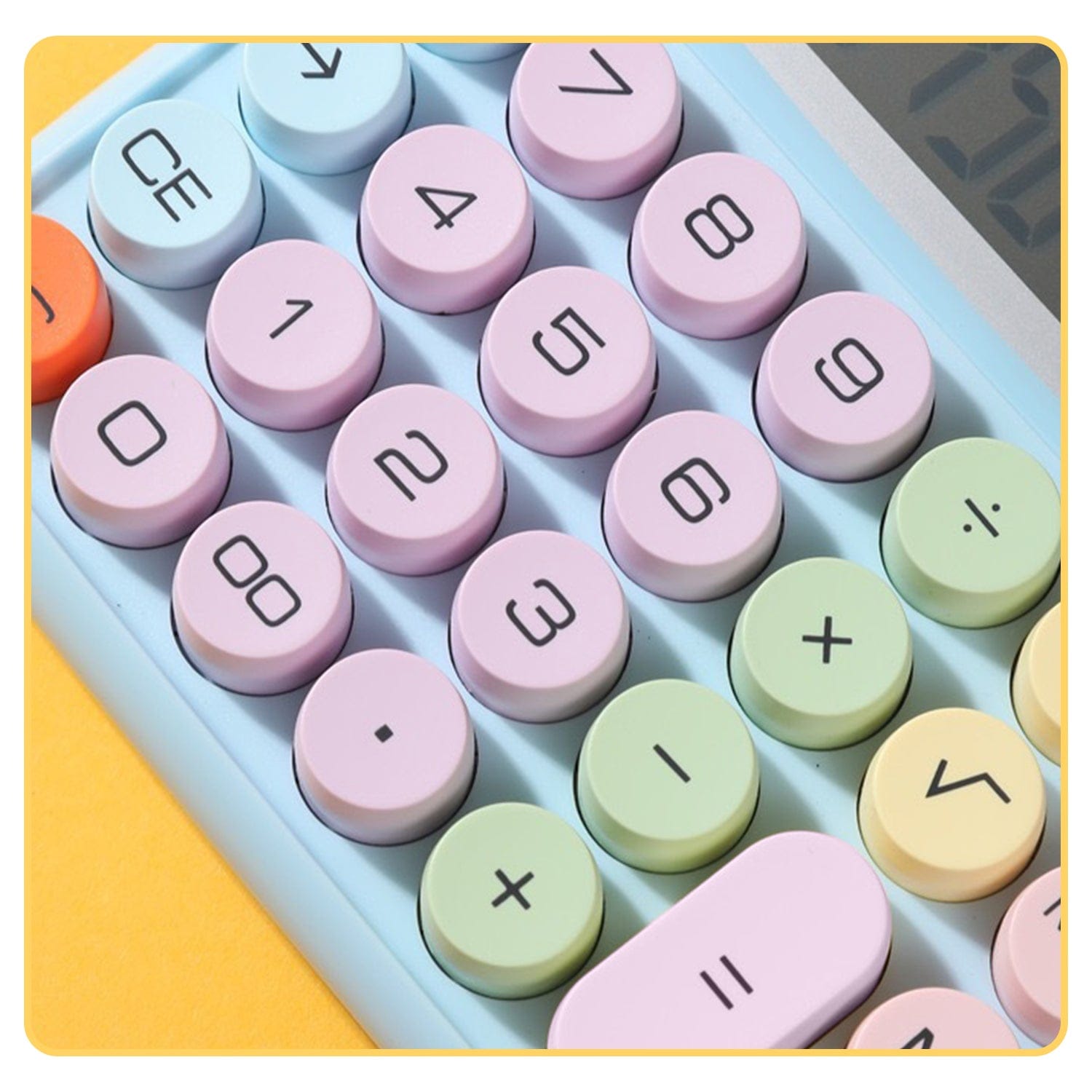 Desktop Calculator - Solar & Battery Powered, 12-Digit, Large Keys