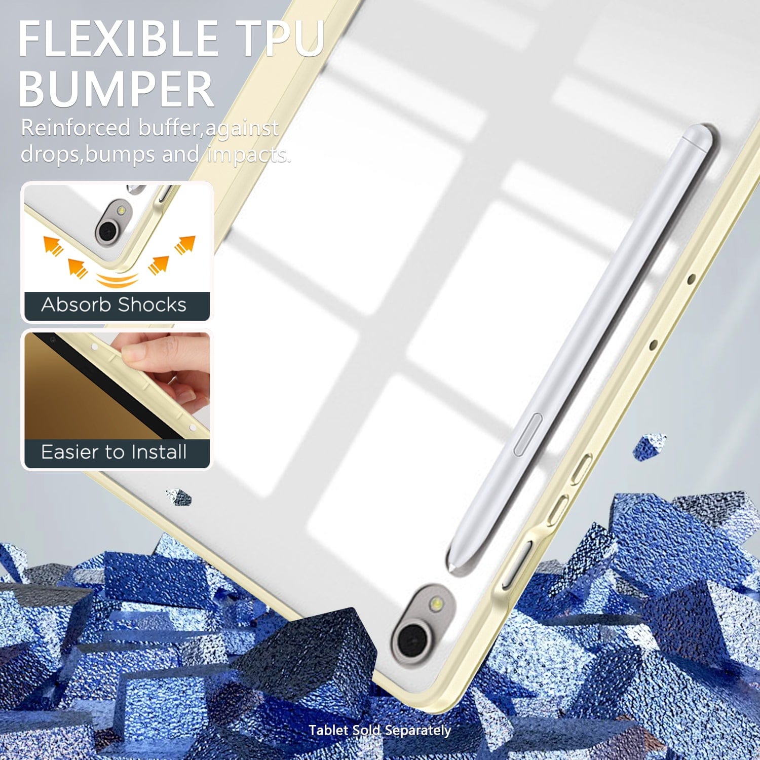 Venture Series Folio Case for Samsung Galaxy Tab S10 FE+