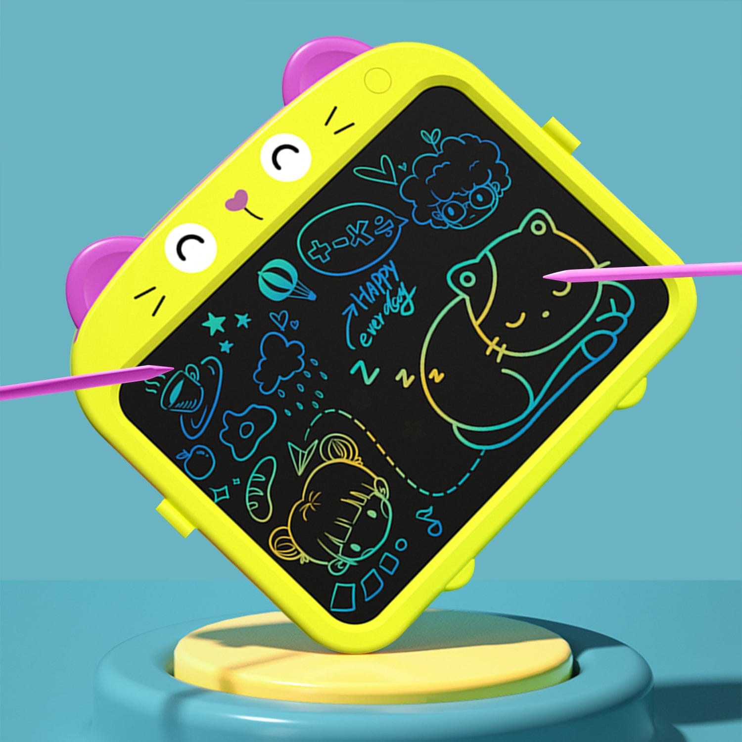 LCD Writing  Kids Tablet 13.5" - Color Display, One-Click Erase