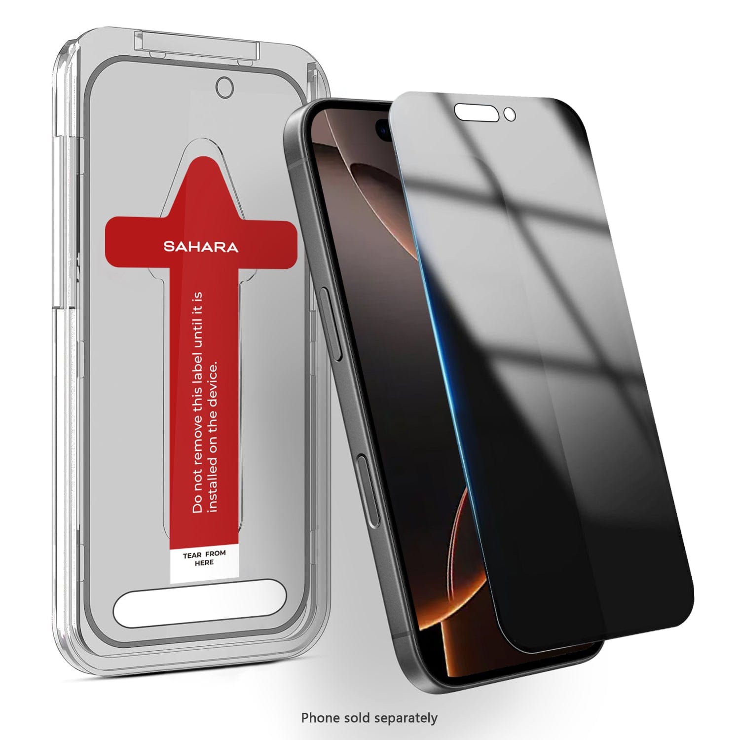 ZeroDamage Tempered Glass Privacy Screen Protector - Apple iPhone 16 Pro - ZD00156