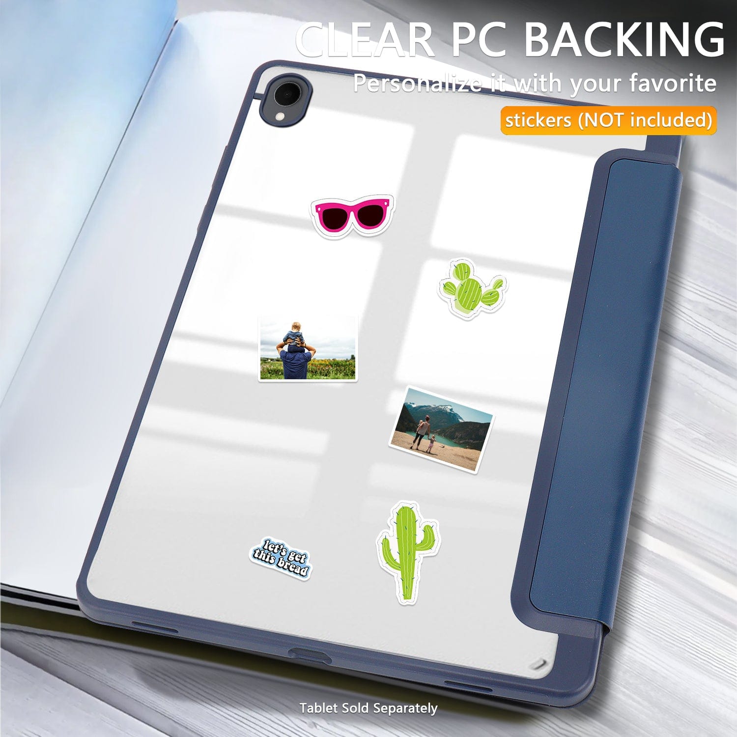 Samsung Galaxy Tab S11 Case - Slim Folio with Transparent Back | Venture Series