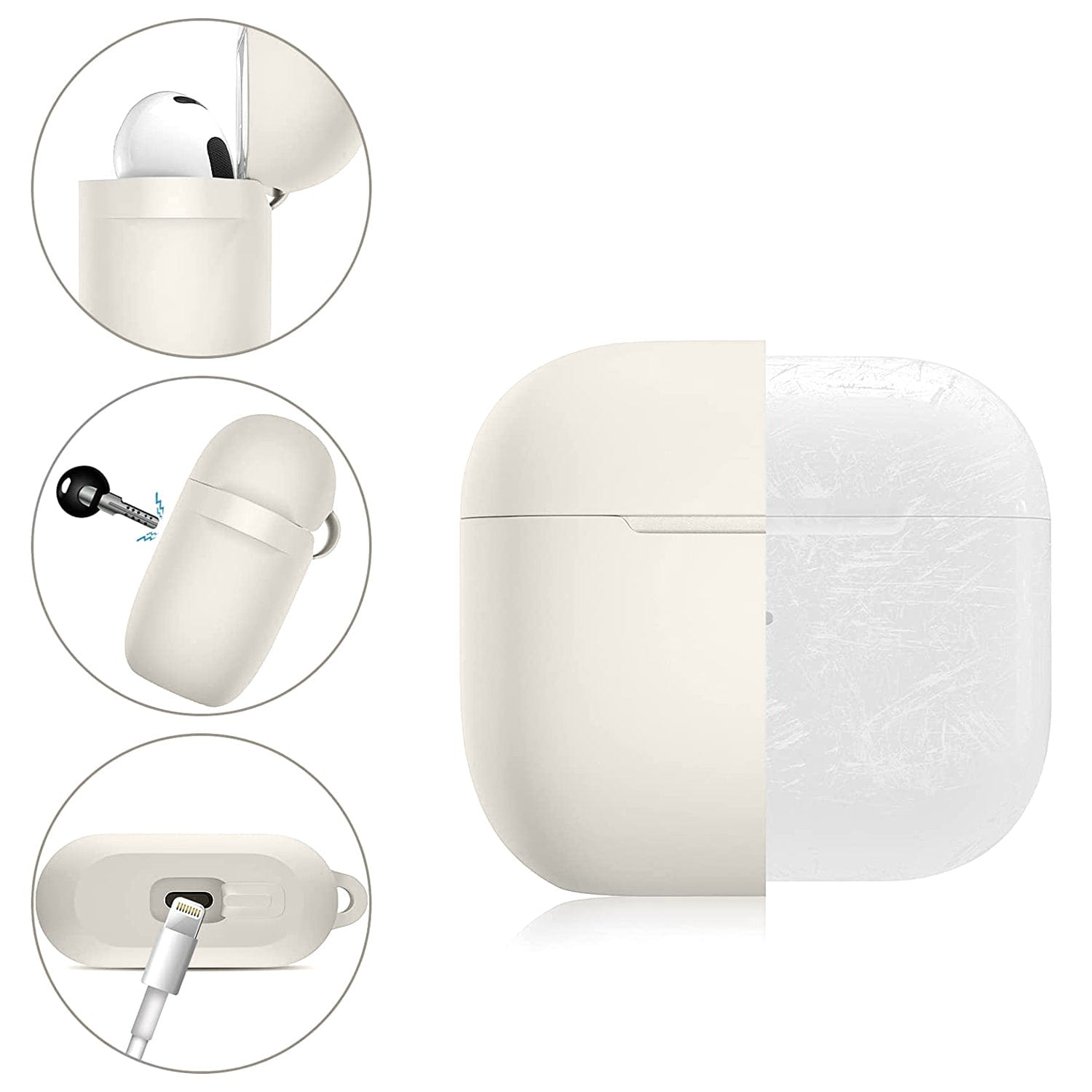 Venture Series Silicone Combo Kit Case for Apple AirPods (3rd Generation)