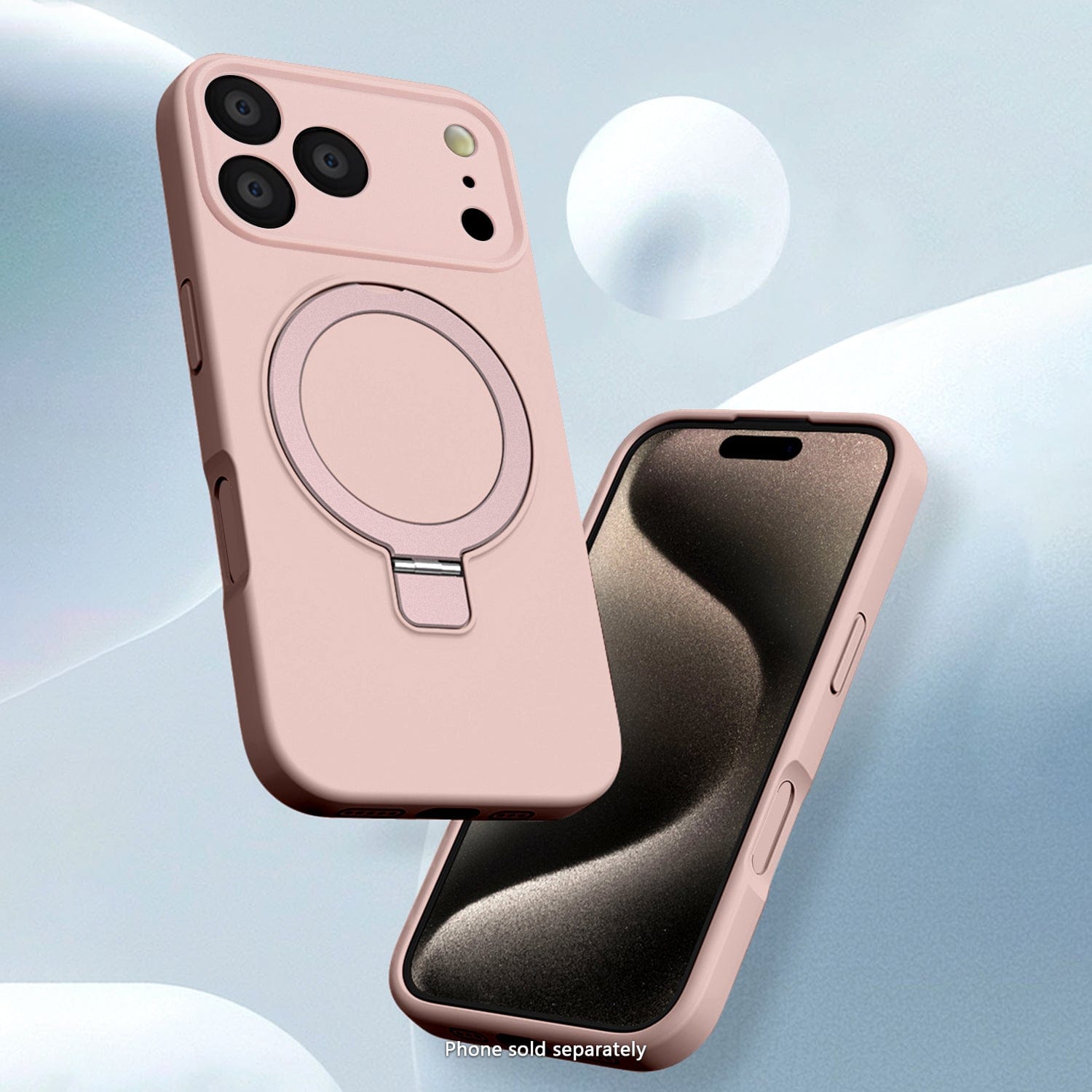 iPhone 17 Pro Case with Built-In Kickstand - Silicone Anti-Slip Design, Compatible with Magsafe | Venture Series