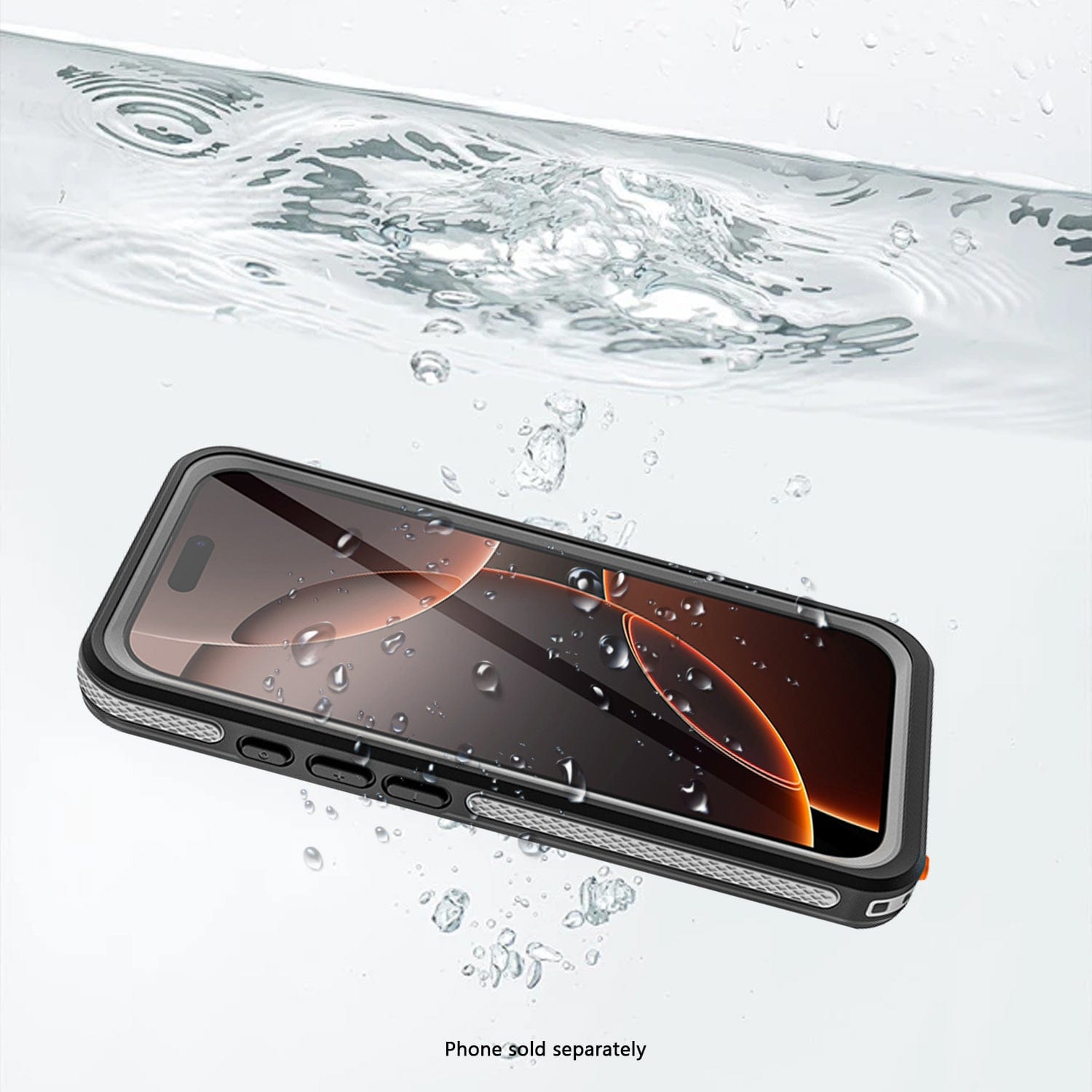 iPhone 17 Waterproof Case - Built-In Kickstand, Integrated Screen and Camera Protection, Compatible with Magsafe | Oasis Series