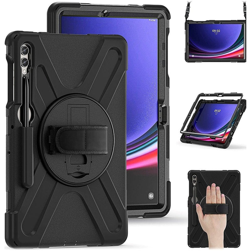 DEFENSE-X Series Case for Samsung Galaxy Tab S9 Plus - Black