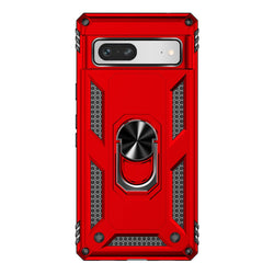 Military Kickstand Series Case for Google Pixel 7a (2023) - Red