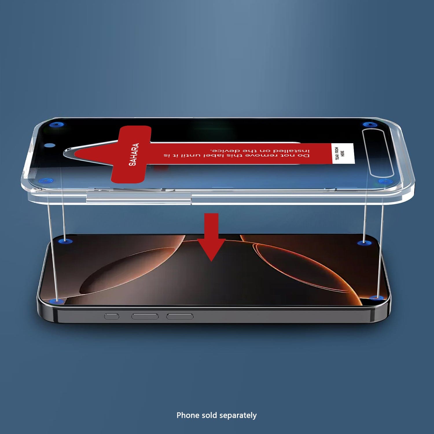 iPhone 17 Pro Max Privacy Screen Protector - Easy Apply Tempered Glass Screen Protector | Zerodamage