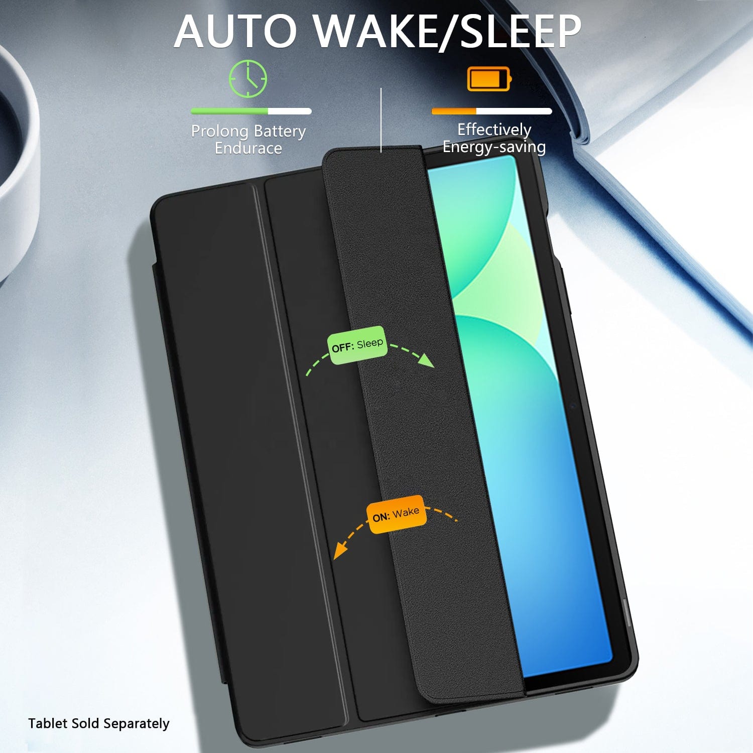 Venture Series Folio Case for Samsung Galaxy Tab S10 FE