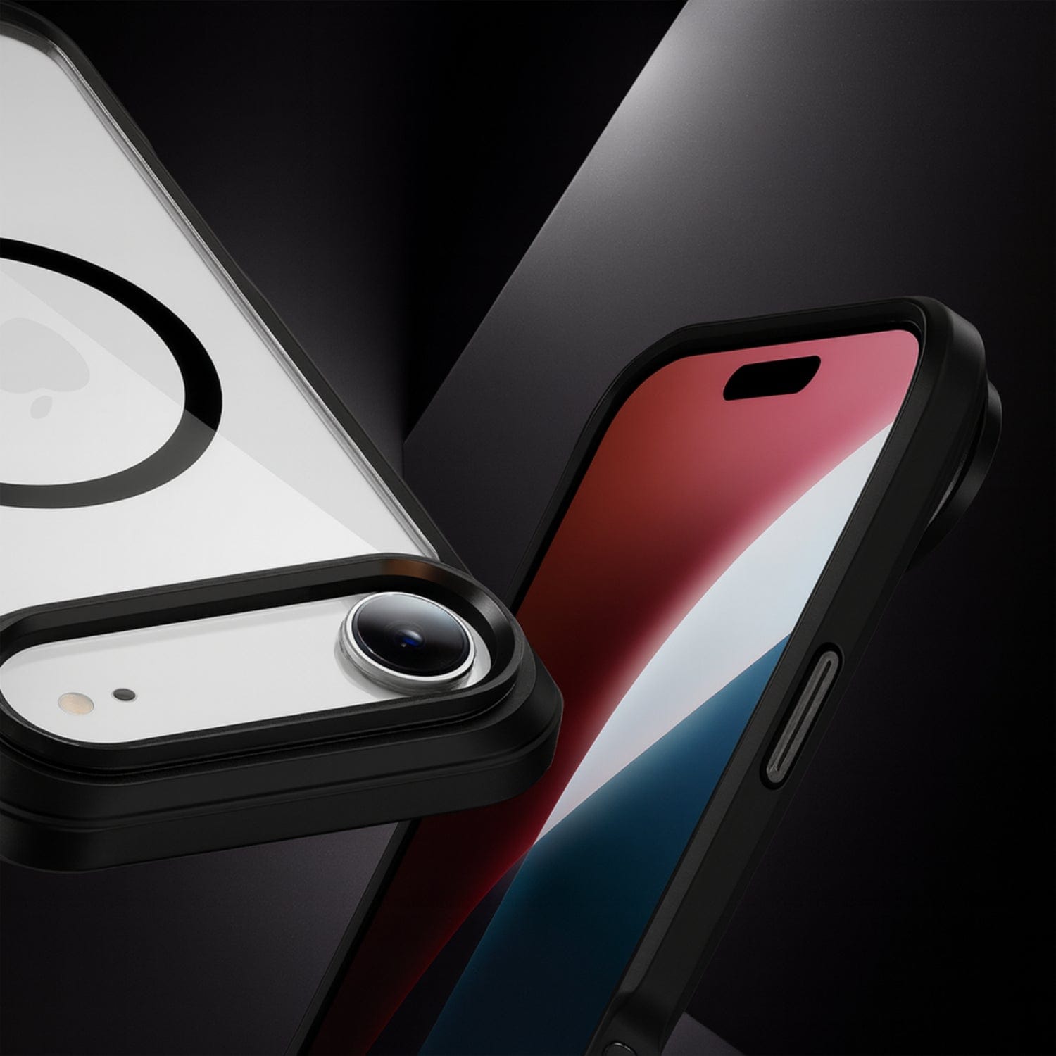 iPhone Air Kickstand Case - Clear Durable Back with Shockproof Edges Magsafe Compatible | Raider ArmorPro Series