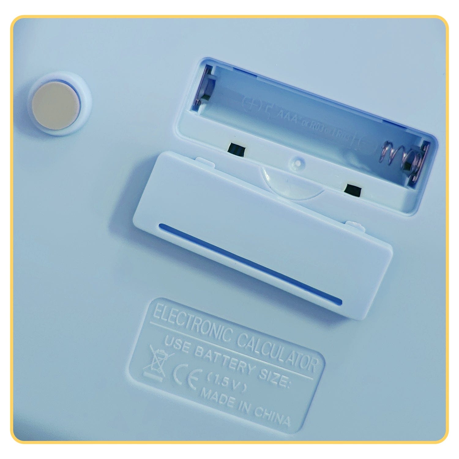 Desktop Calculator - Solar & Battery Powered, 12-Digit, Large Keys