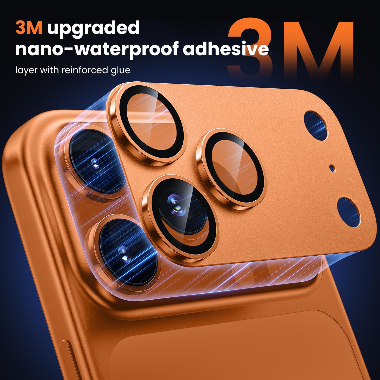 Apple iPhone 17 Pro Max Camera Protector - Strong Titanium (2-Pack) | ZeroDamage